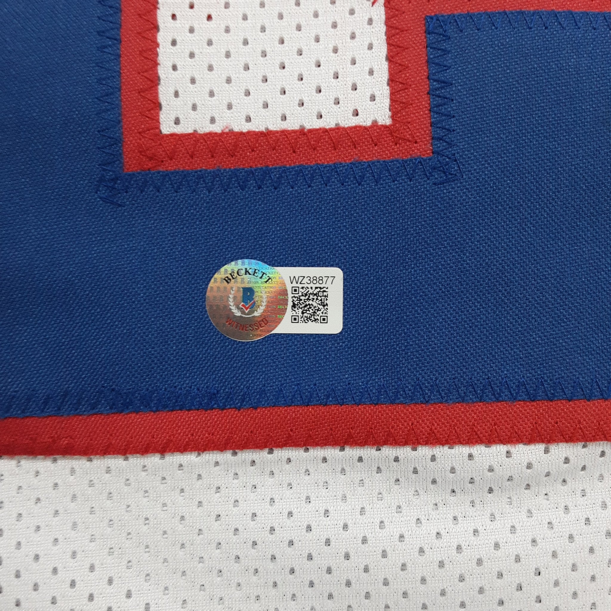 Jim Kelly Authentic Signed Pro Style Jersey Autographed Beckett R1