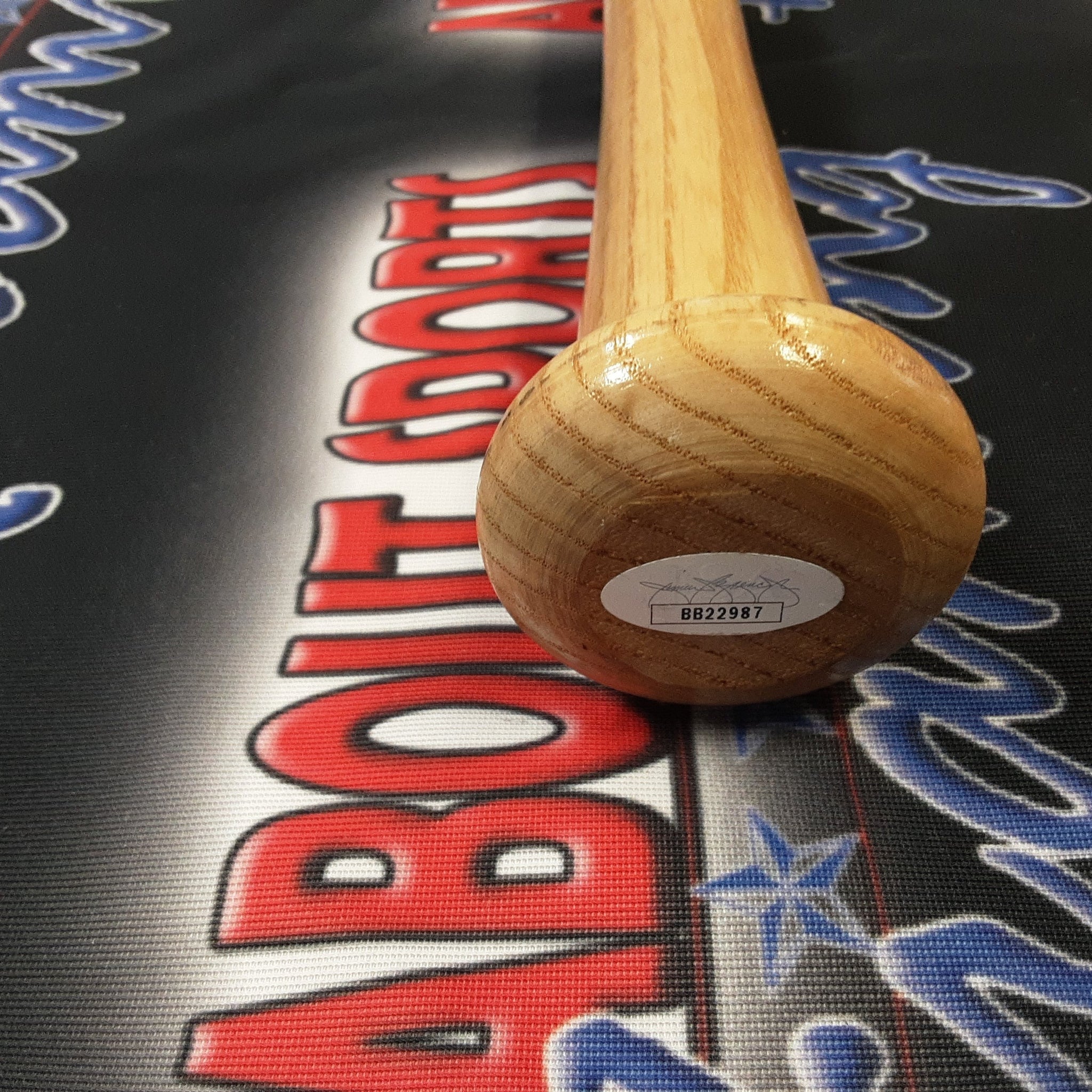 Ford, Bench, Schmidt, Gibson, Wilhelm, Jenkins, Fingers, Carew, and others 21 Signatures Authentic Signed Hall of Fame Baseball Bat Autographed JSA-