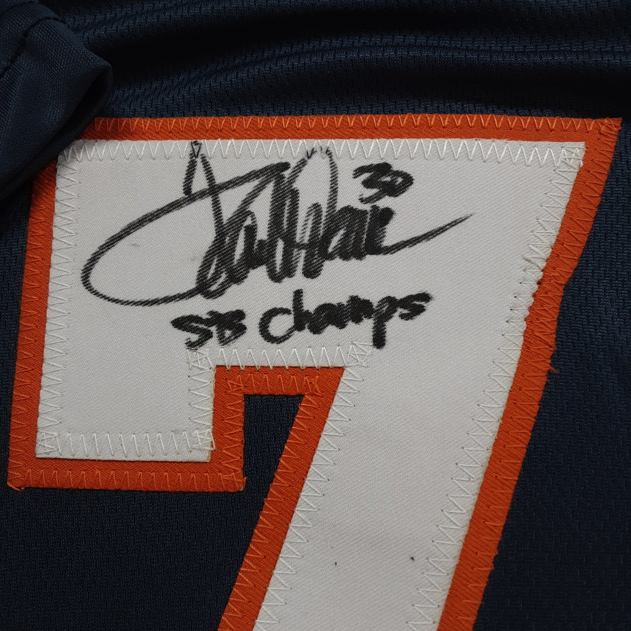 Terrell Davis Autographed Signed Framed Denver Broncos Jersey 