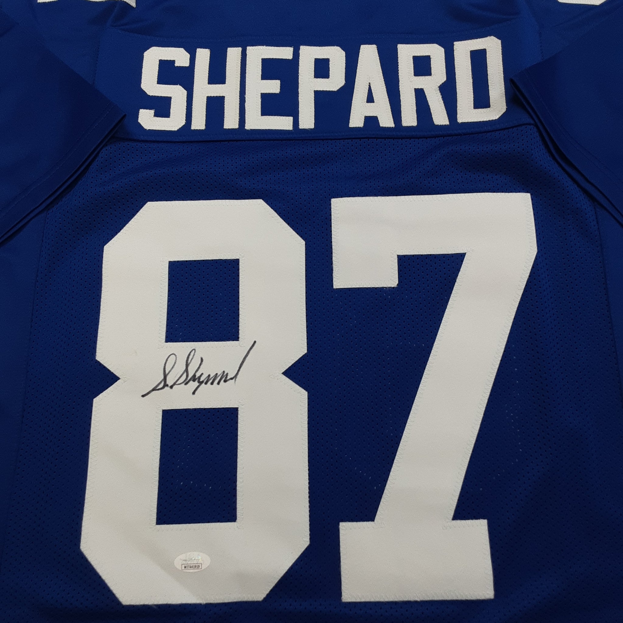 Sterling Shepard Authentic Signed Pro Style Jersey Autographed JSA-