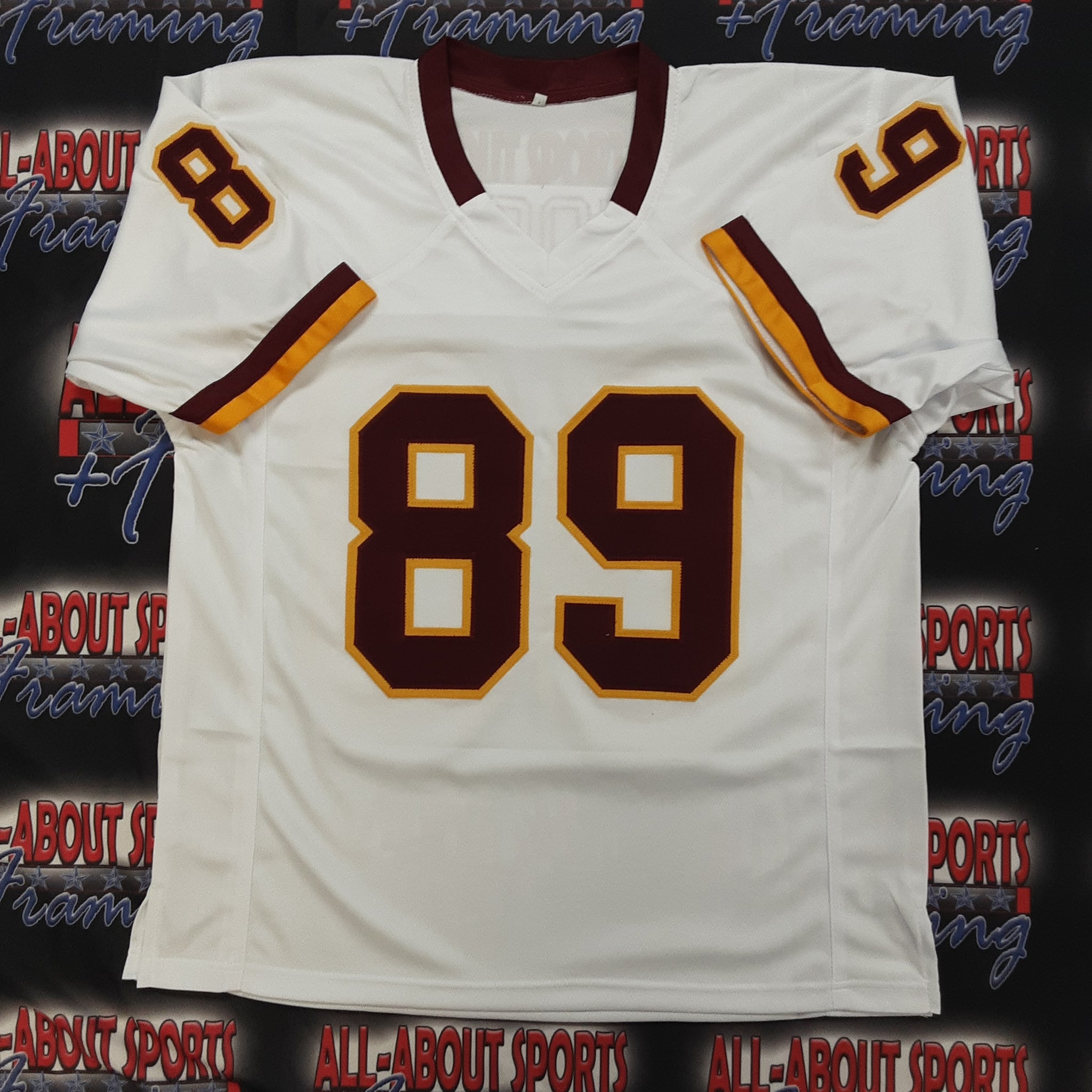 Santana Moss Authentic Signed Pro Style Jersey Autographed JSA-