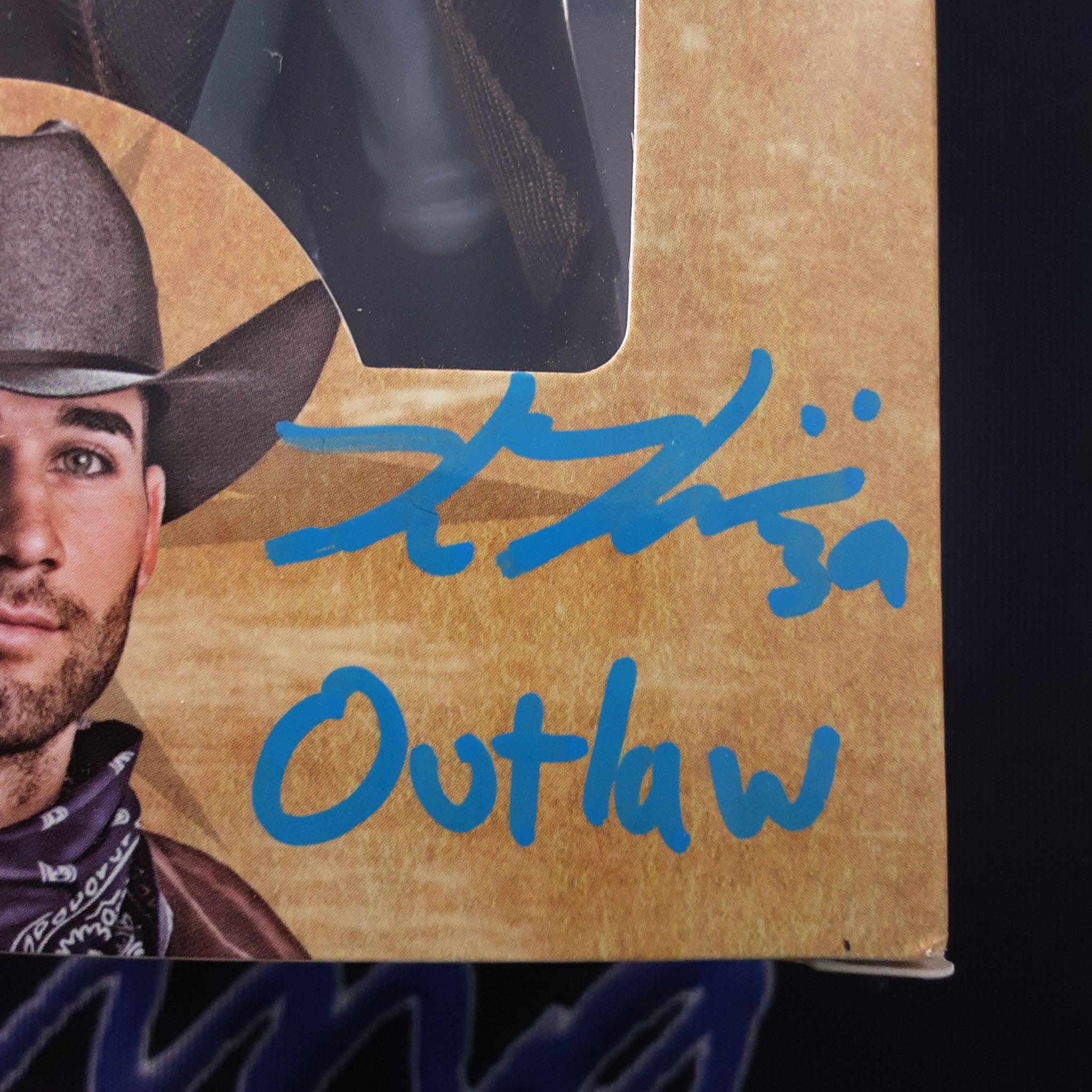 Kevin Kiermaier Authentic Signed Outlaw Figure Autographed JSA.