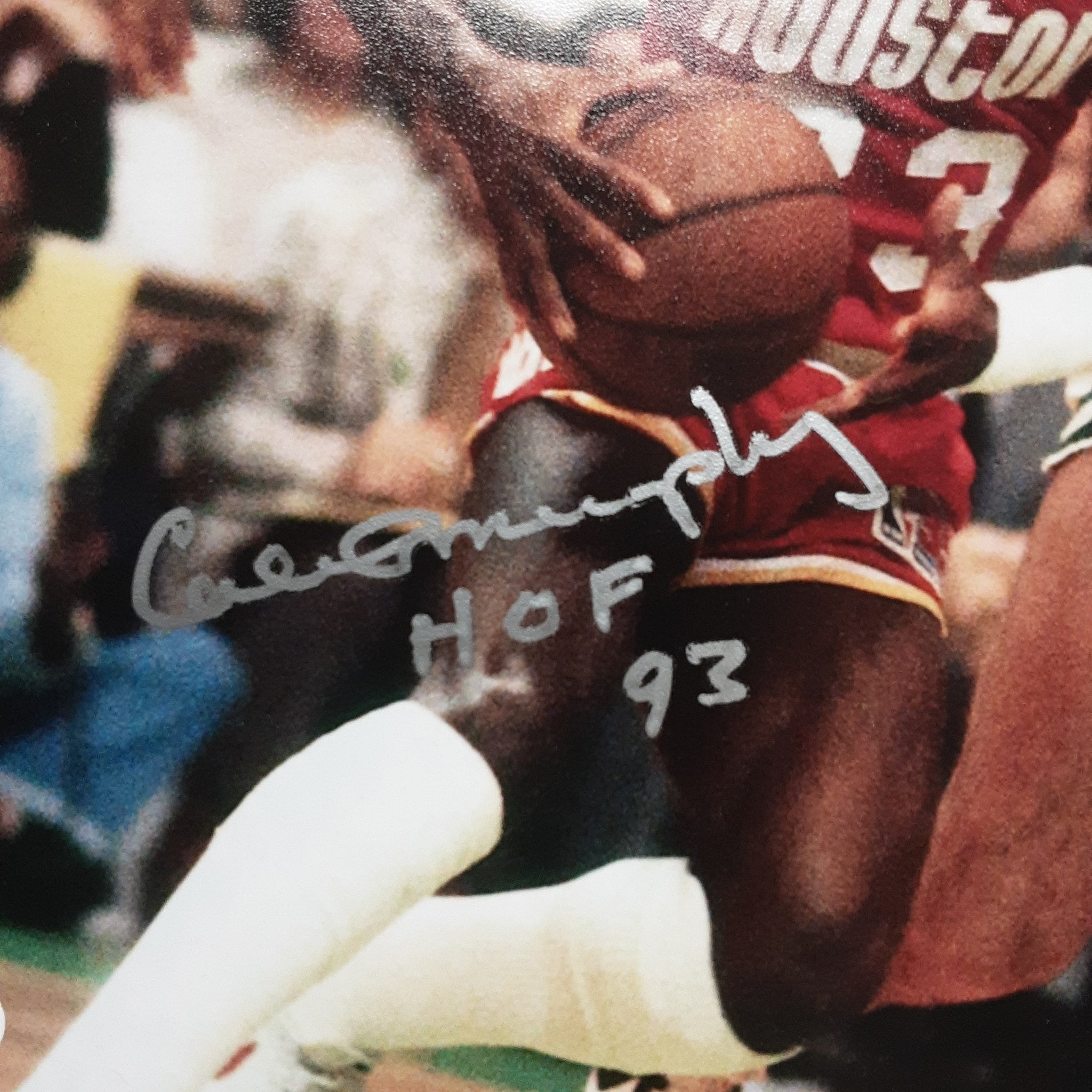 Calvin Murphy Authentic Signed Framed 8x10 Photo Autographed JSA-