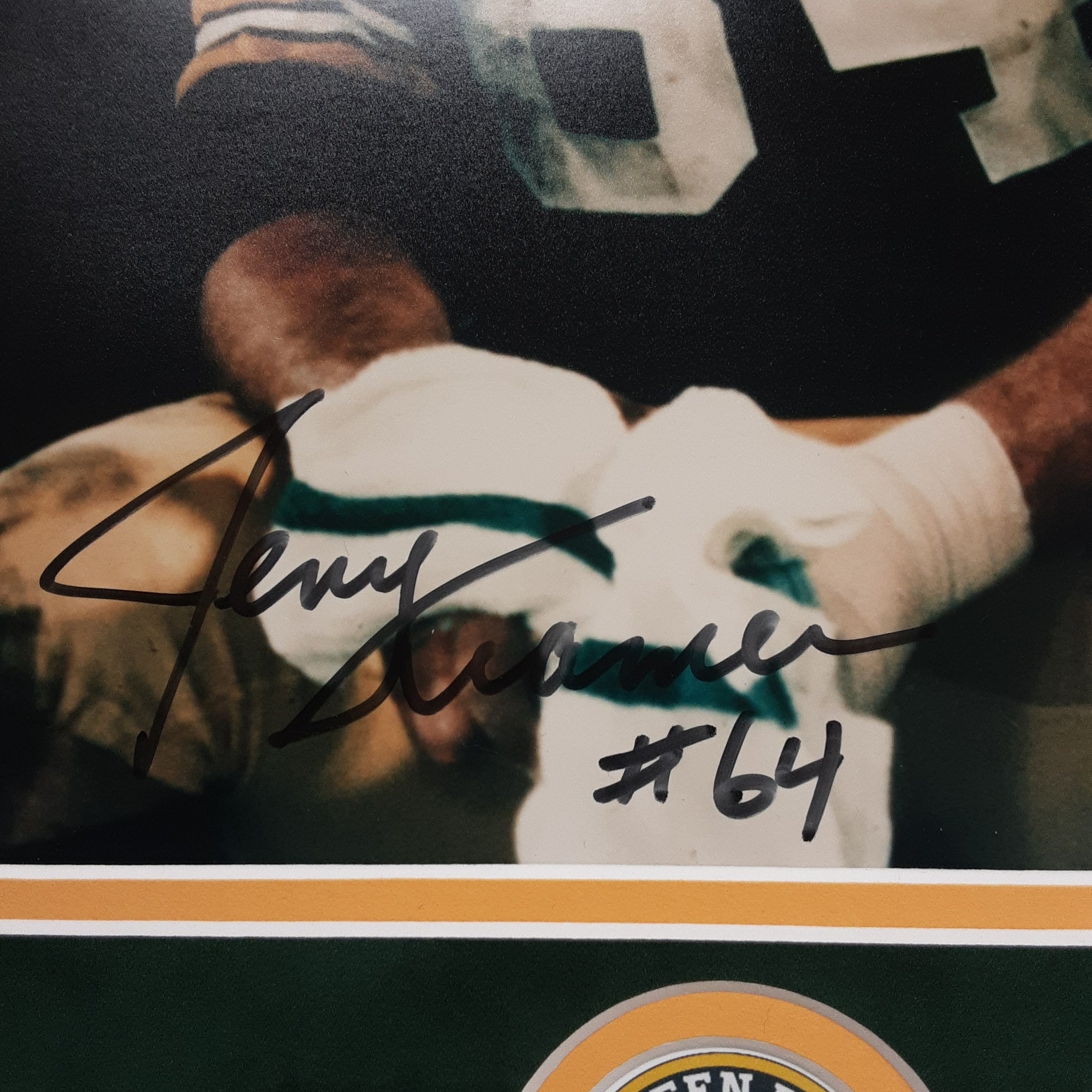 Jerry Kramer Green Bay Packers Autographed 8x10 Photo Inscribed