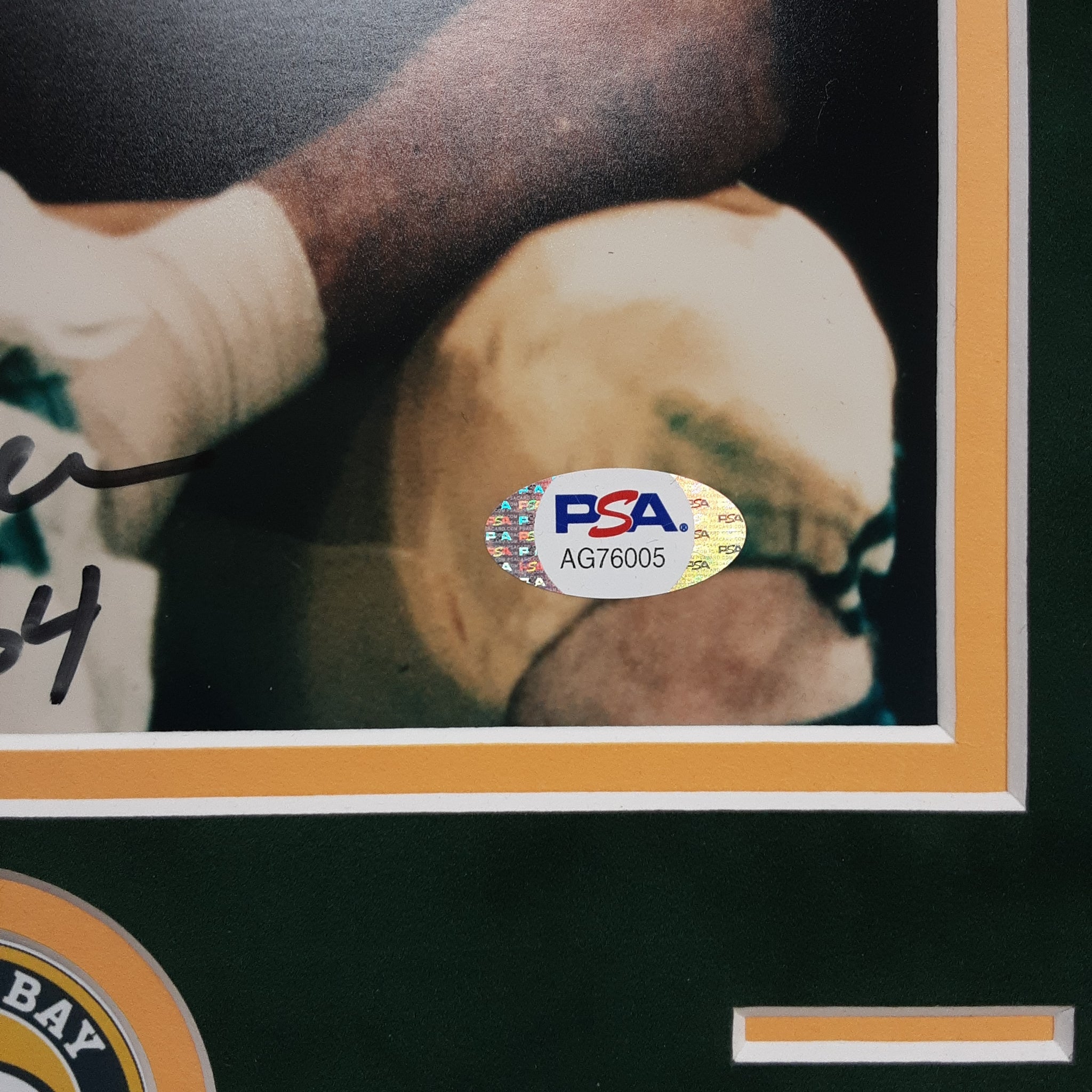 Jerry Kramer Memorabilia, Autographed Jerry Kramer