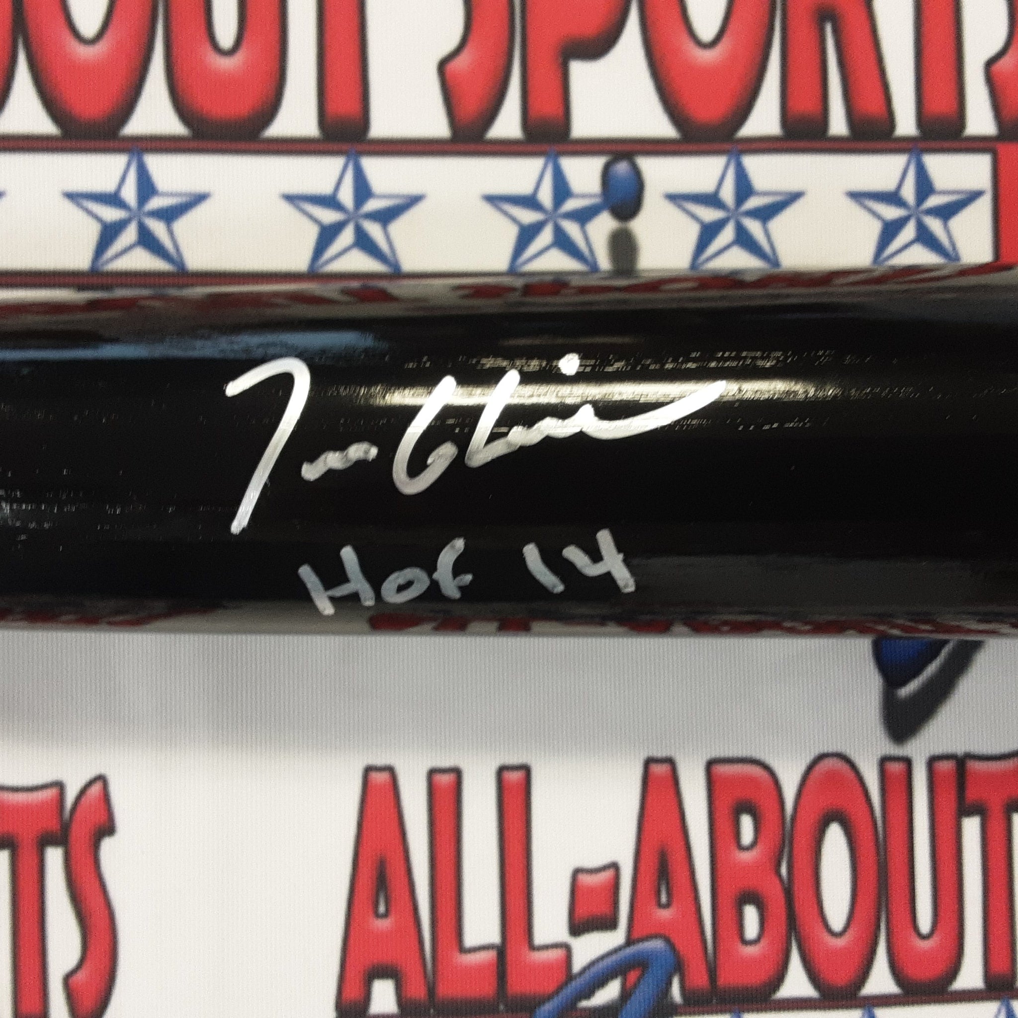 Hank Aaron Authentic Signed Pro Style Bat Autographed JSA/LOA.