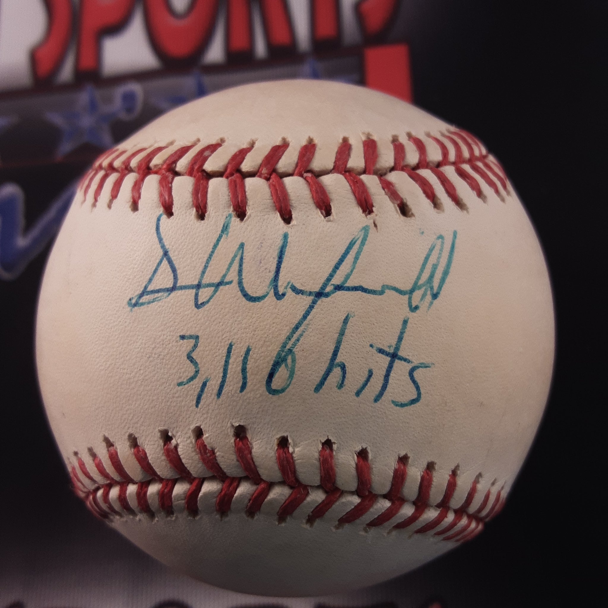 Dave Winfield signed baseball