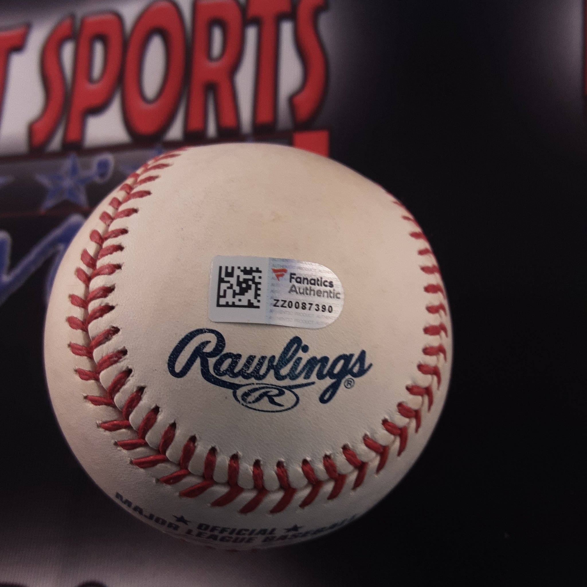 Dave Winfield Authentic Signed Baseball Autographed Fanatics-