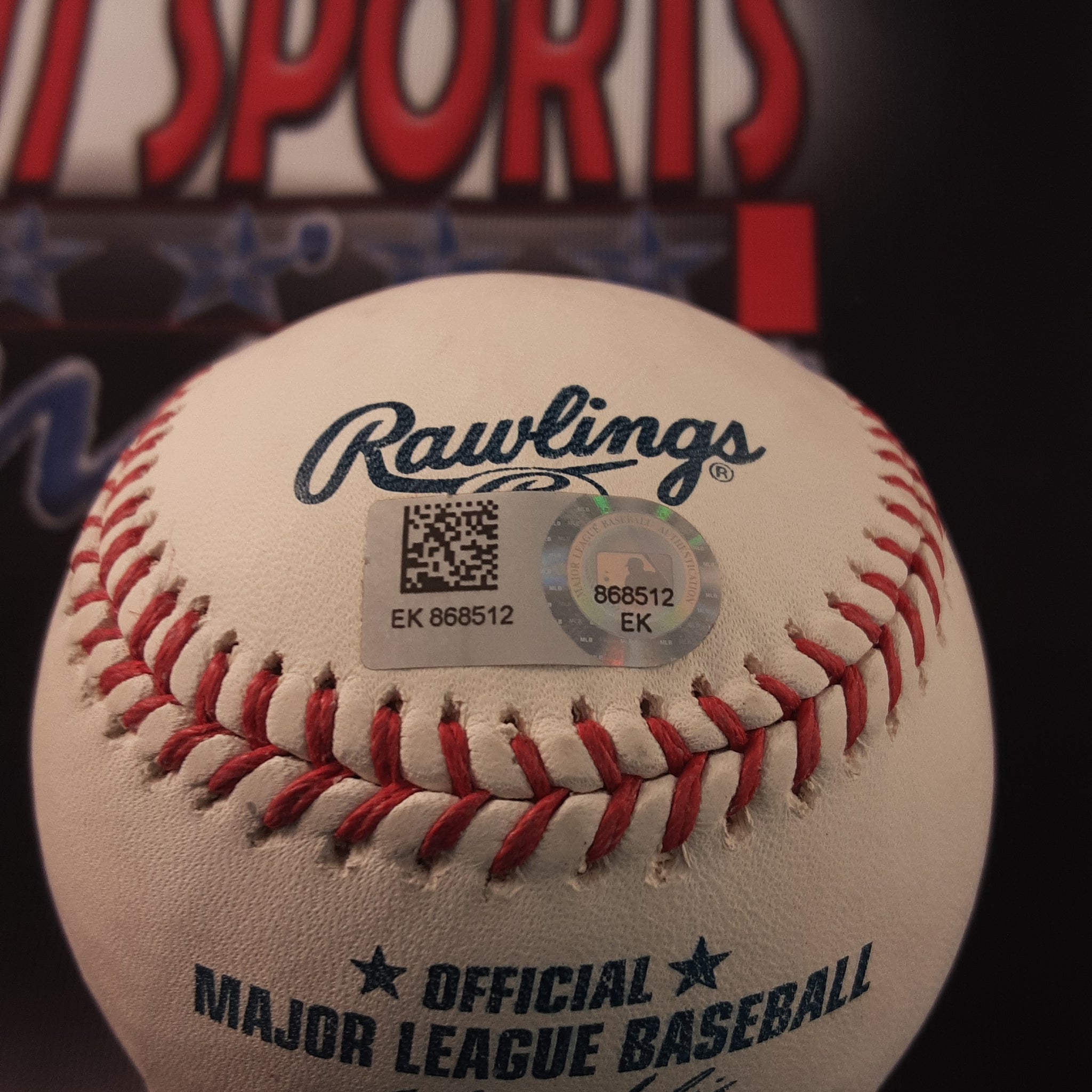 Billy Williams Authentic Signed Rawlings Baseball Autographed Fanatics