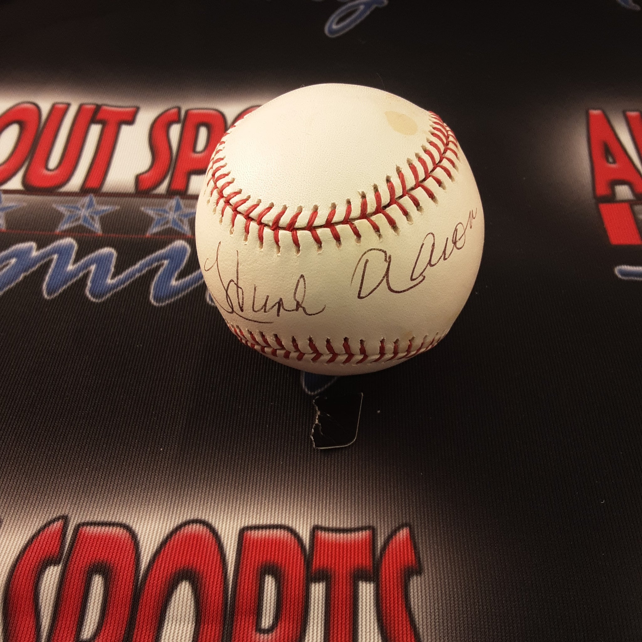 Hank Aaron Autographed MLB Baseball - JSA
