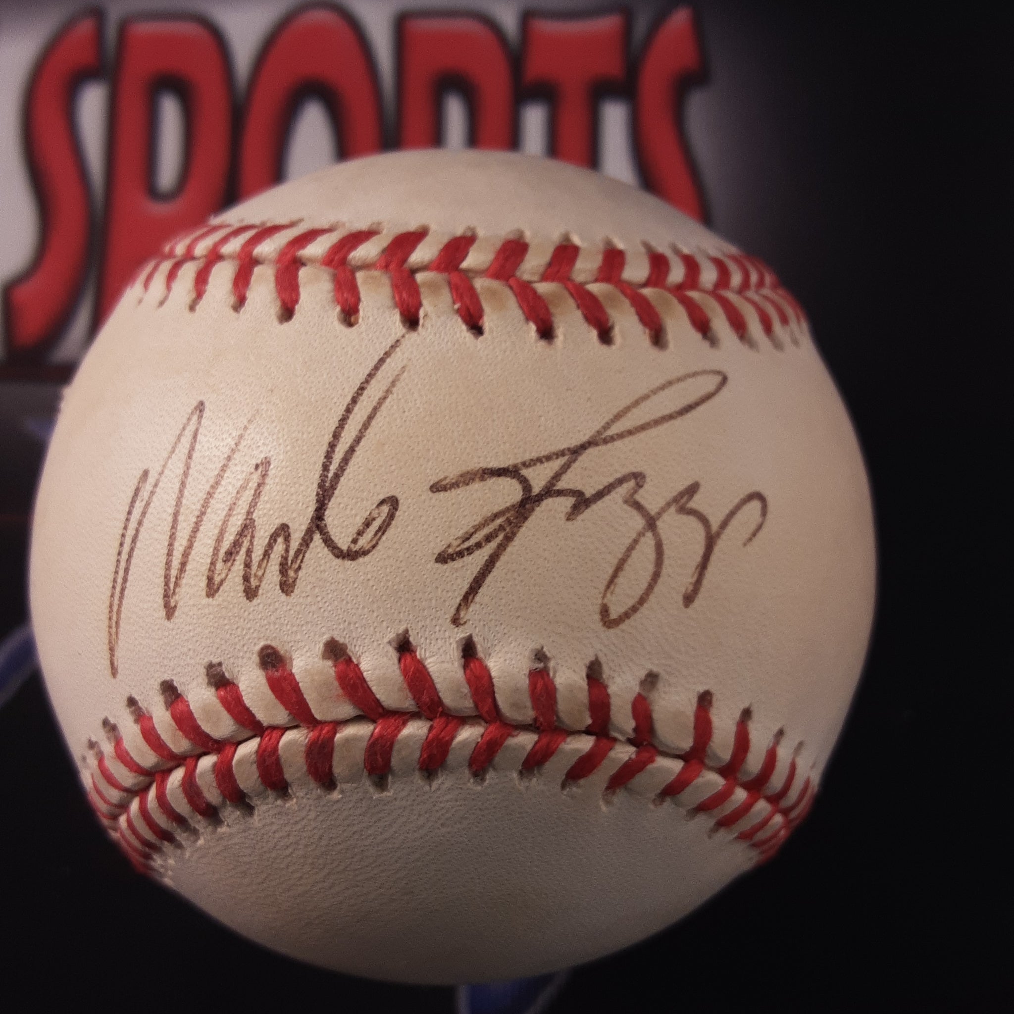 Wade Boggs Authentic Signed Baseball Autographed JSA