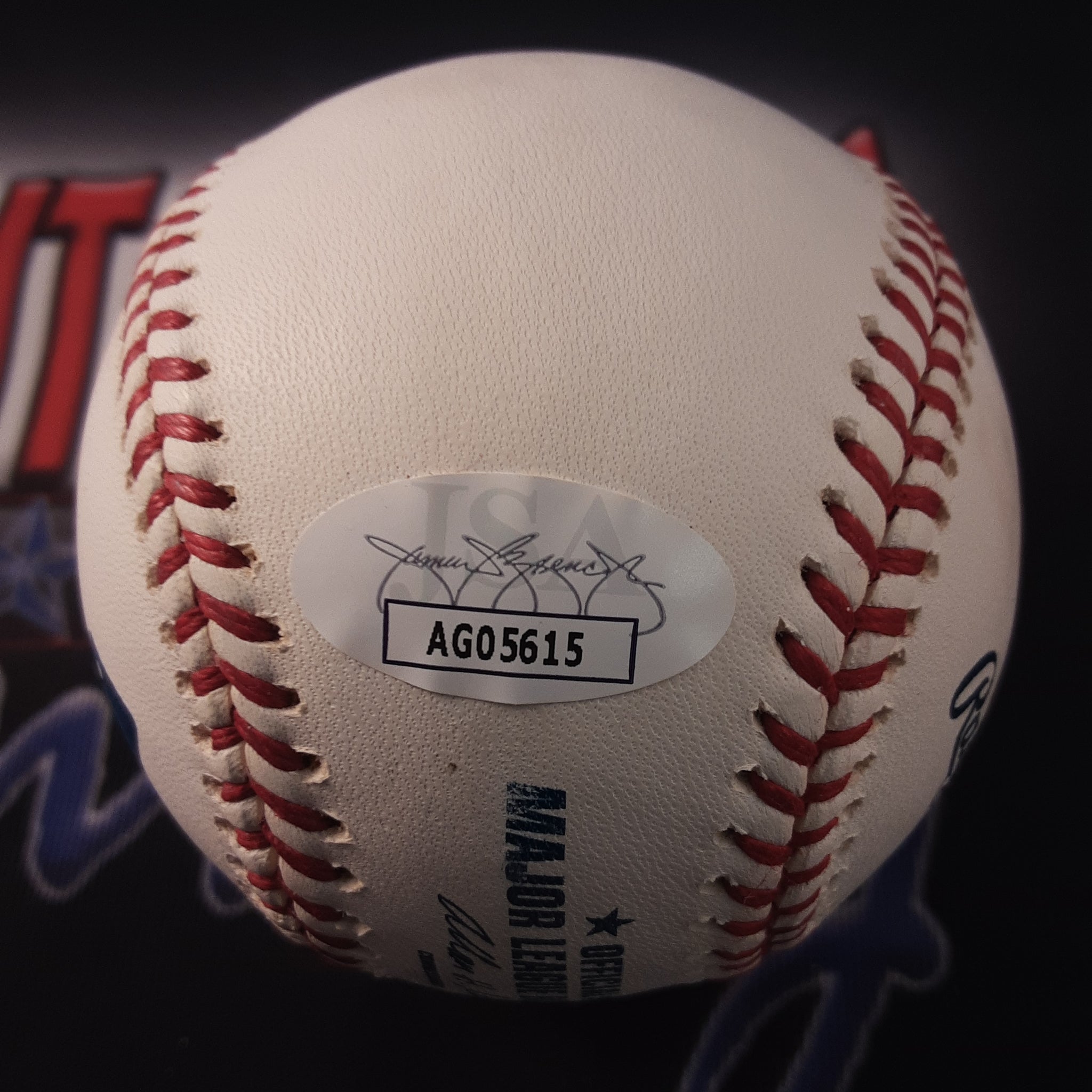 Carl Crawford Authentic Signed Baseball Autographed JSA-