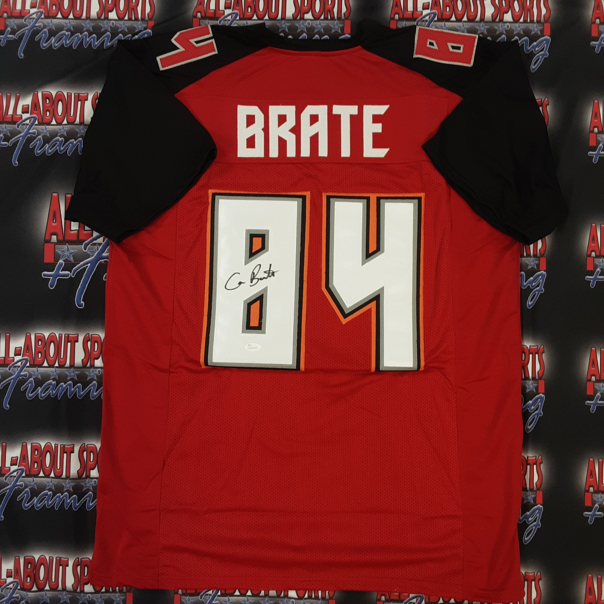Cameron Brate Authentic Signed Pro Style Jersey Autographed JSA