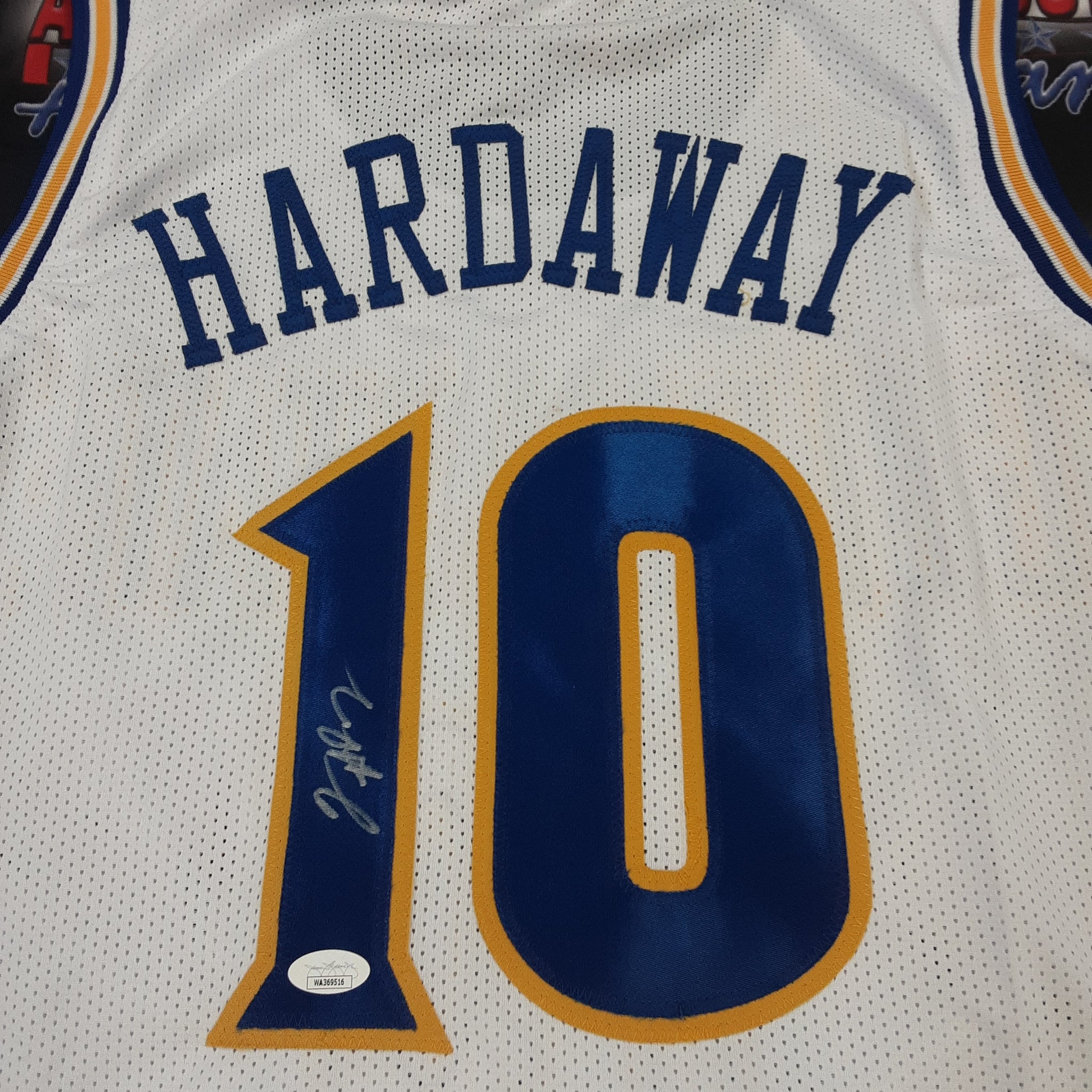 Tim Hardaway Sr Authentic Signed Pro Style Jersey Autographed JSA-