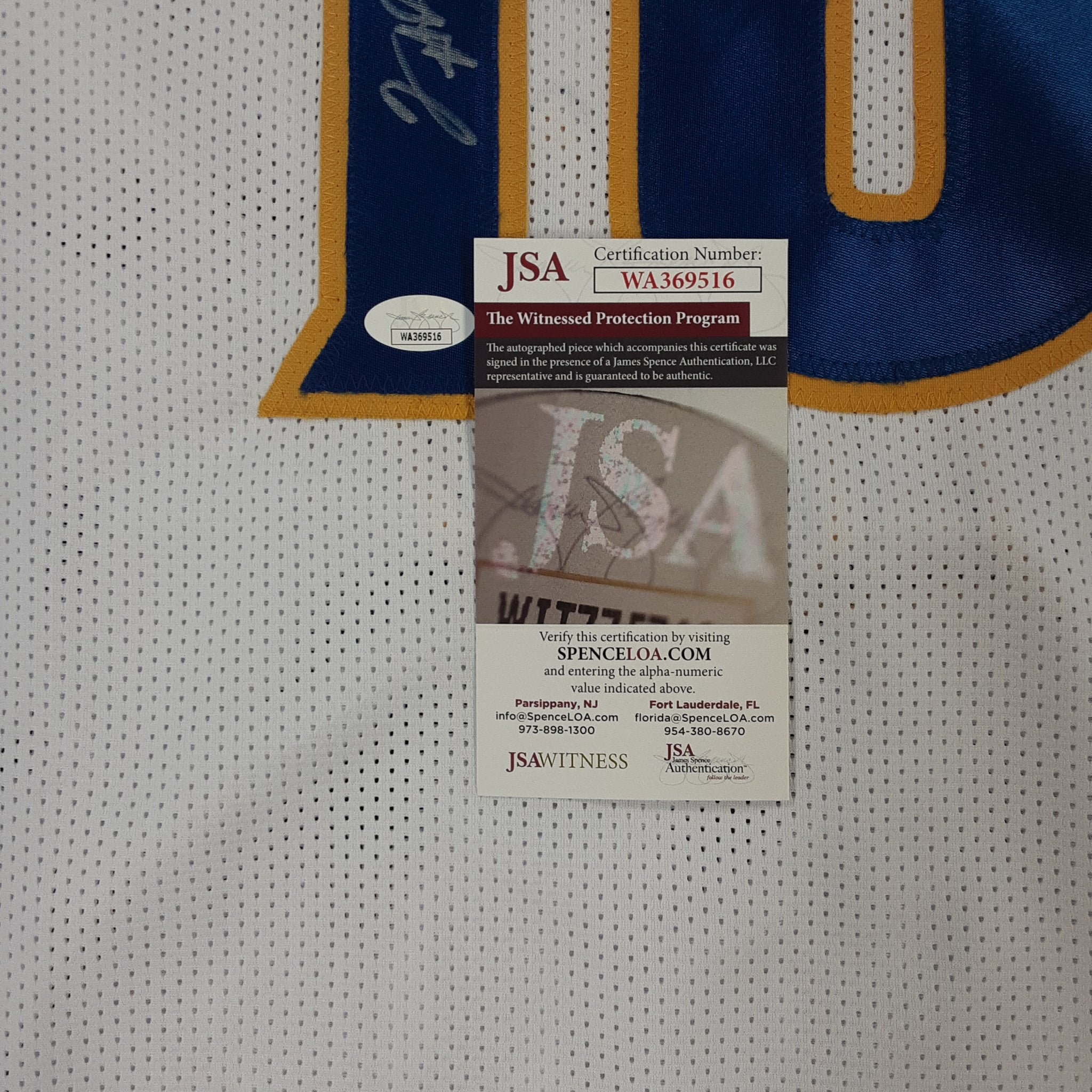 Tim Hardaway Sr Authentic Signed Pro Style Jersey Autographed JSA-