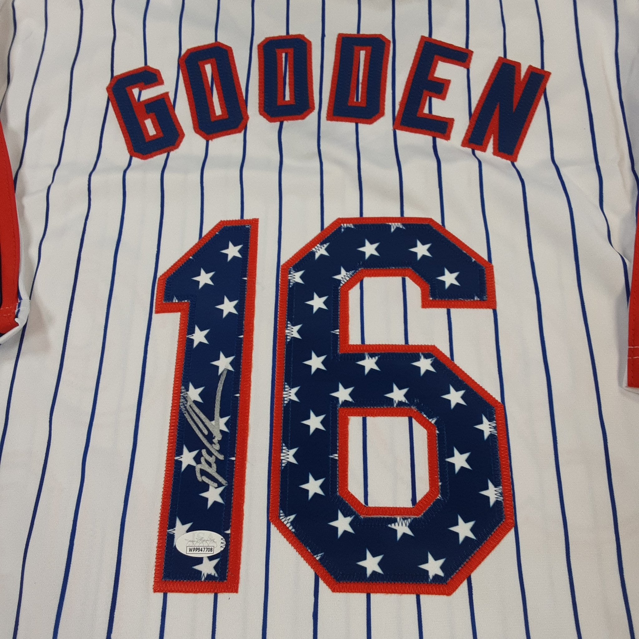 Doc Gooden Authentic Signed Pro Style Jersey Autographed JSA R1