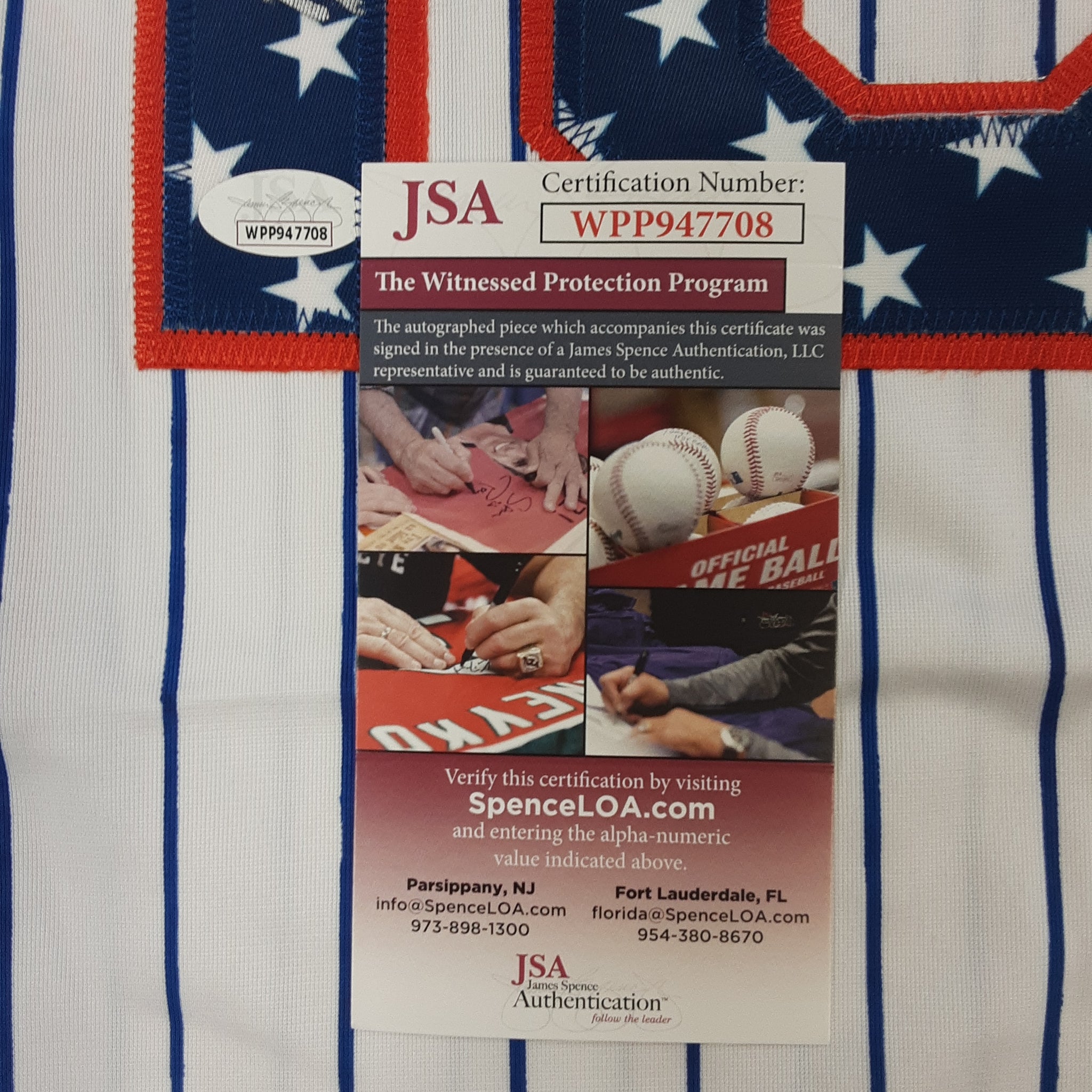 Doc Gooden Authentic Signed Pro Style Jersey Autographed JSA R1