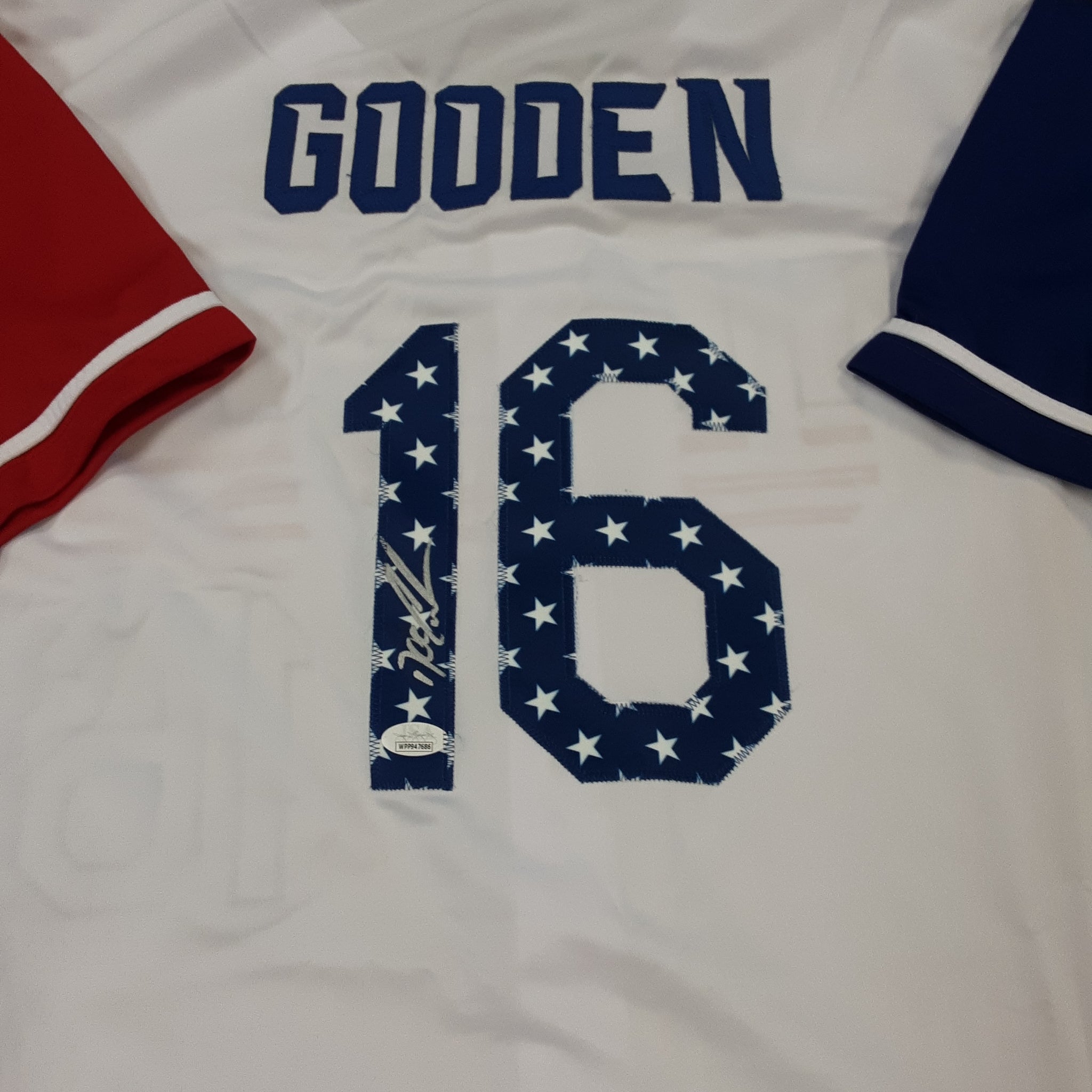 Doc Gooden Authentic Signed Pro Style Jersey Autographed JSA R1