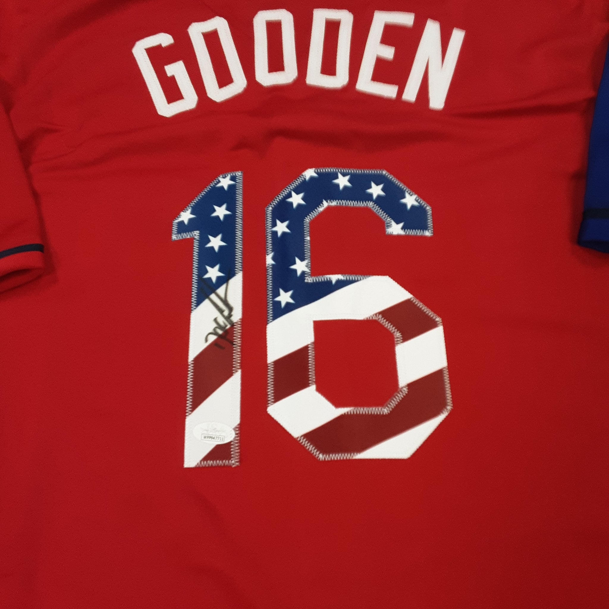 Doc Gooden Authentic Signed Pro Style Jersey Autographed JSA R1