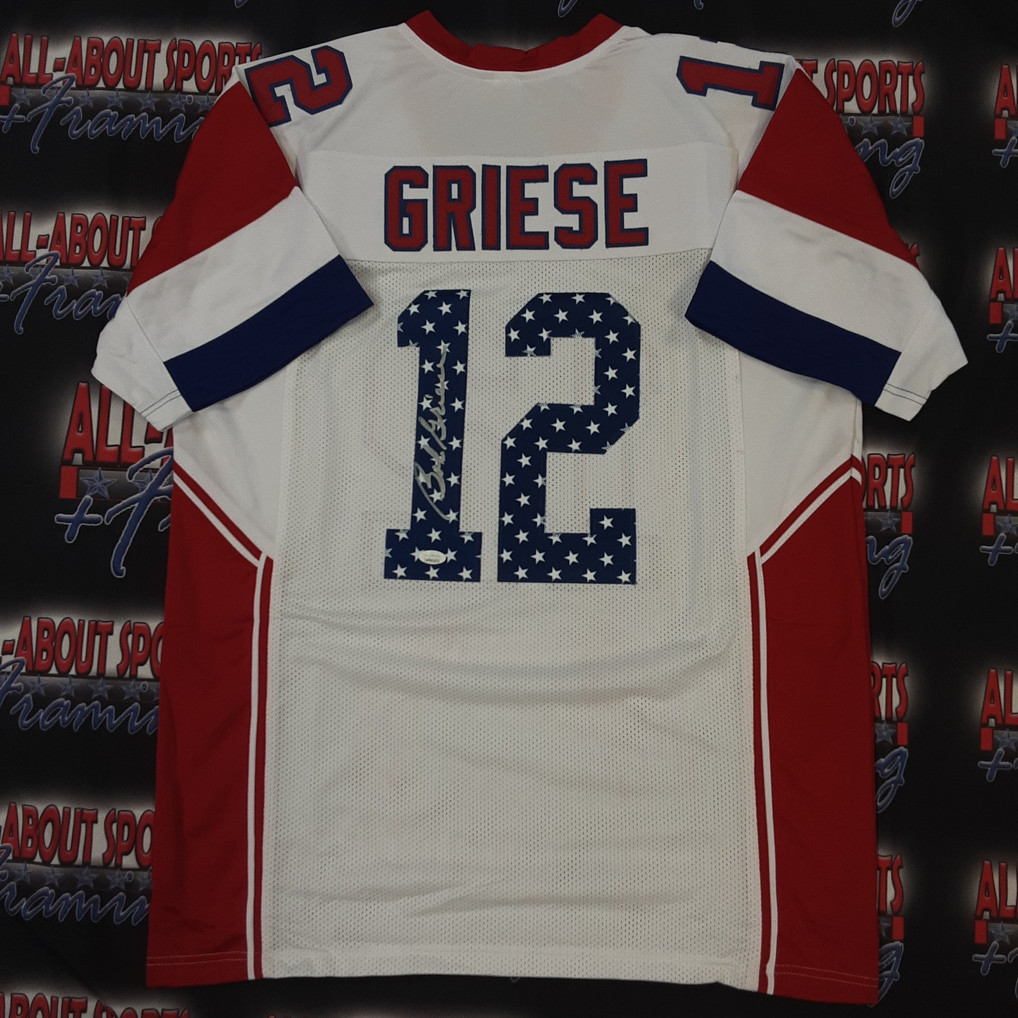 Bob Griese Authentic Signed Pro Style Jersey Autographed JSA