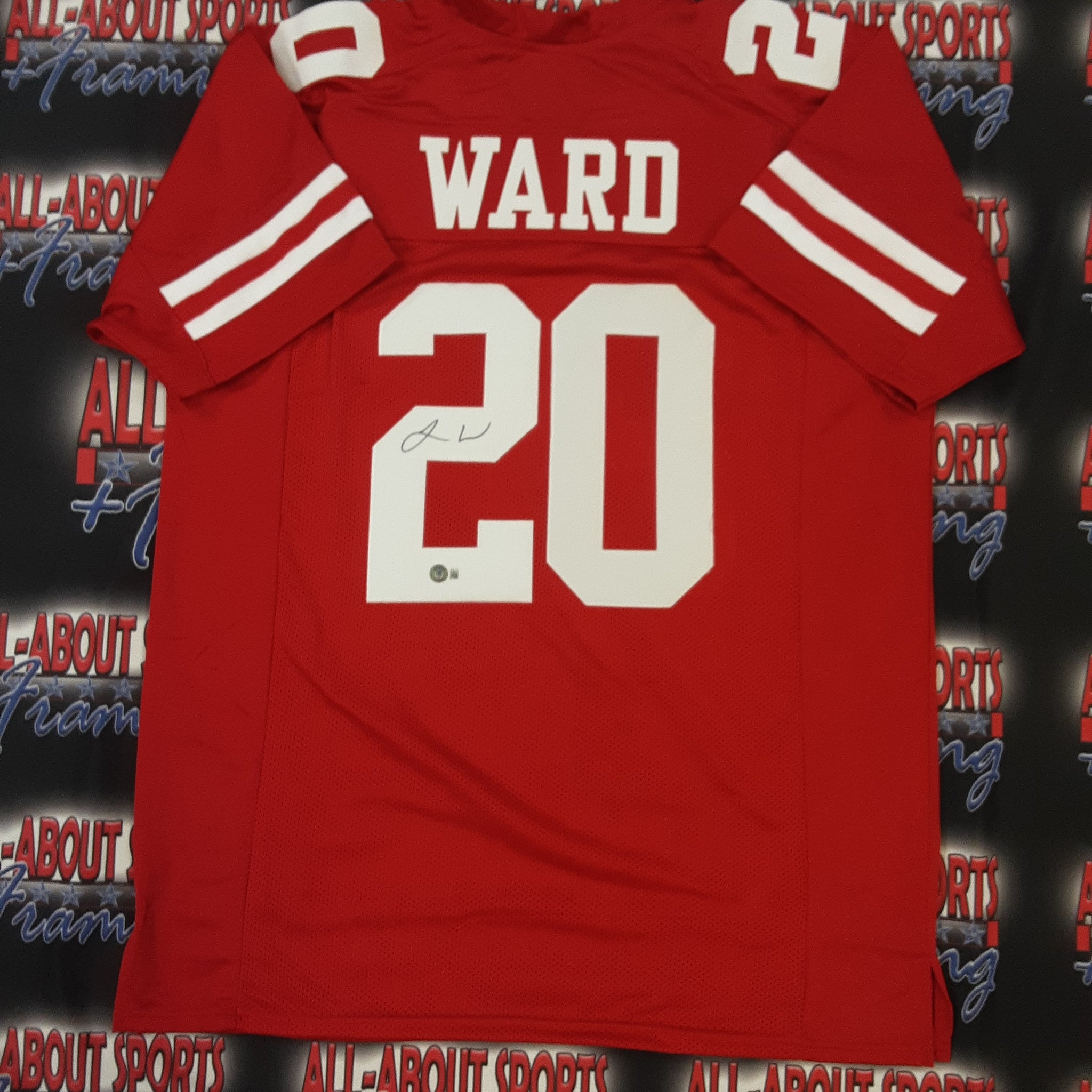 Jimmie Ward Authentic Signed Pro Style Jersey Autographed Beckett