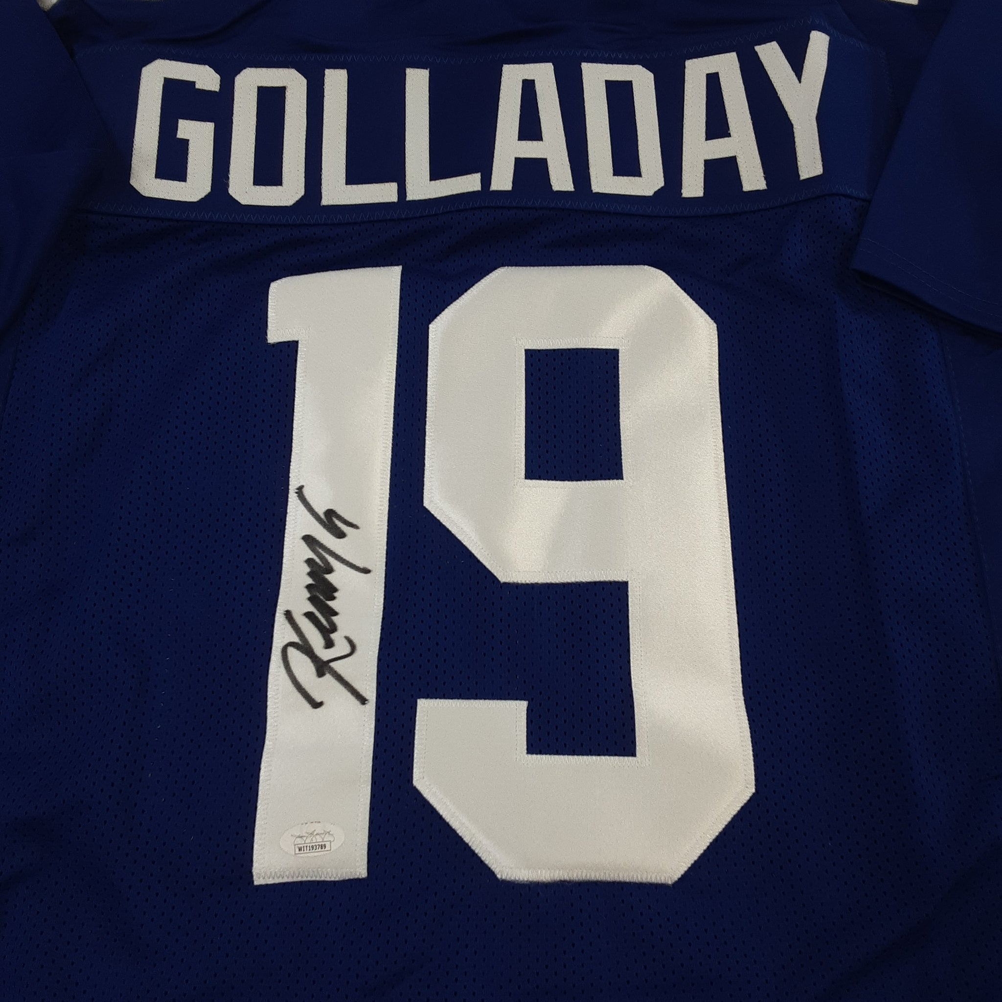 Kenny Golladay Signed Pro Style Jersey Autographed JSA-