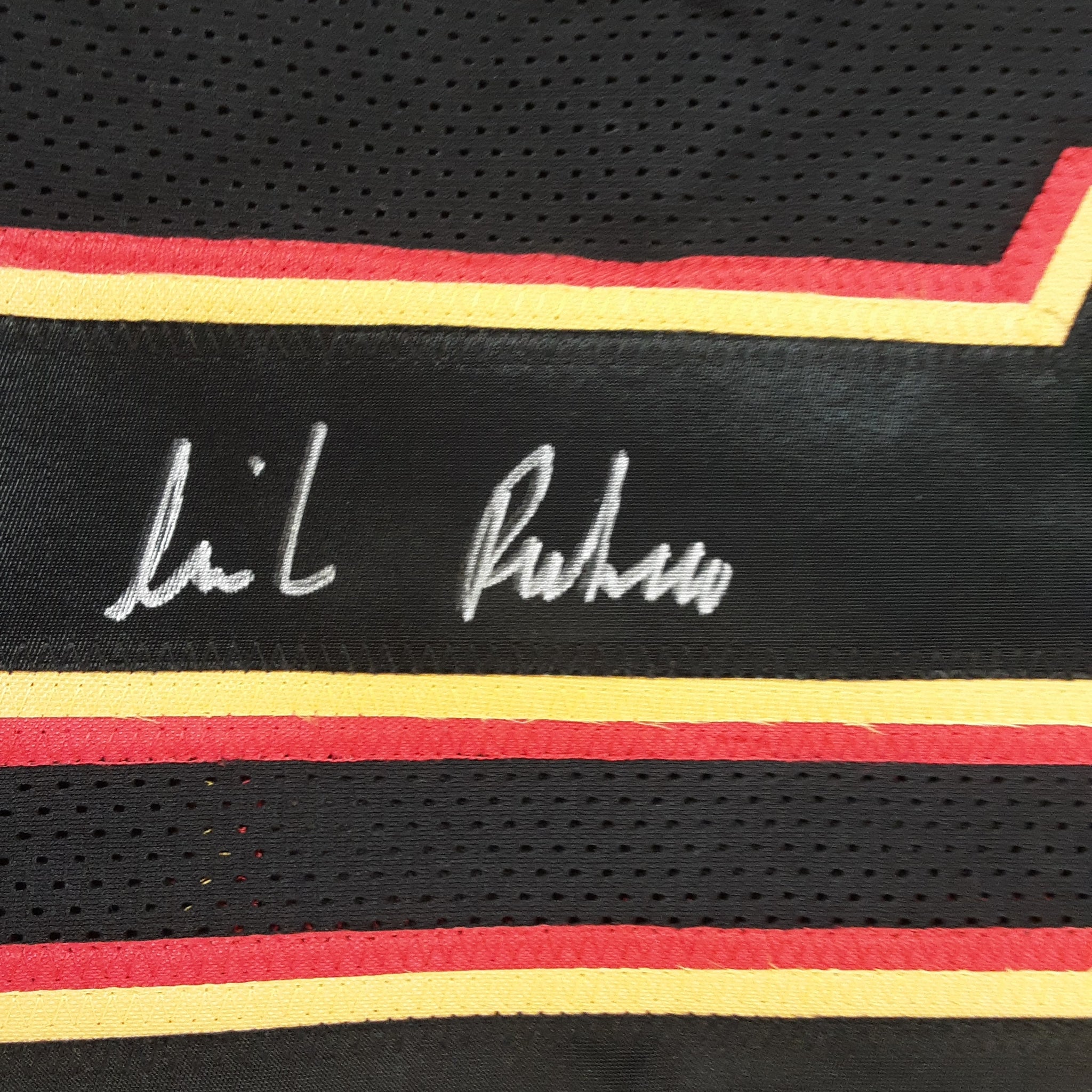 All About Sports + Framing Isiah Pacheco Authentic on Field Signed Pro Style Jersey Autographed JSA