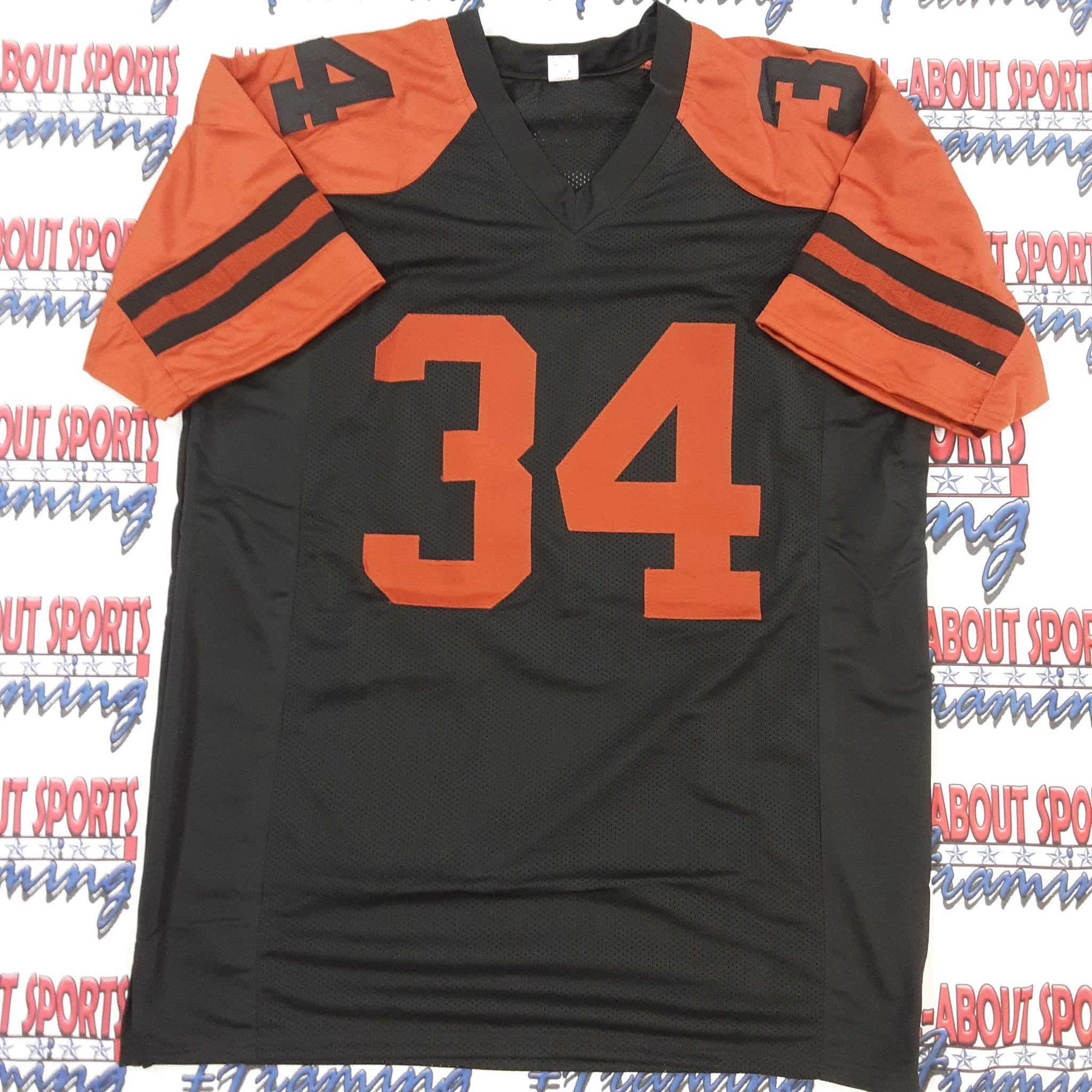 Ro Football Jersey Orange Black