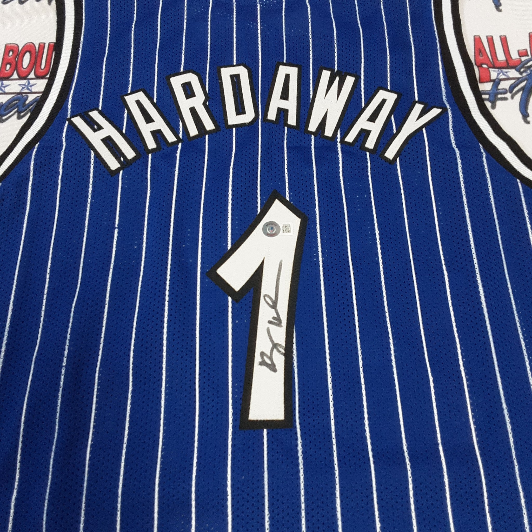 Anfernee Penny Hardaway Authentic Signed Pro Style Jersey Autographed