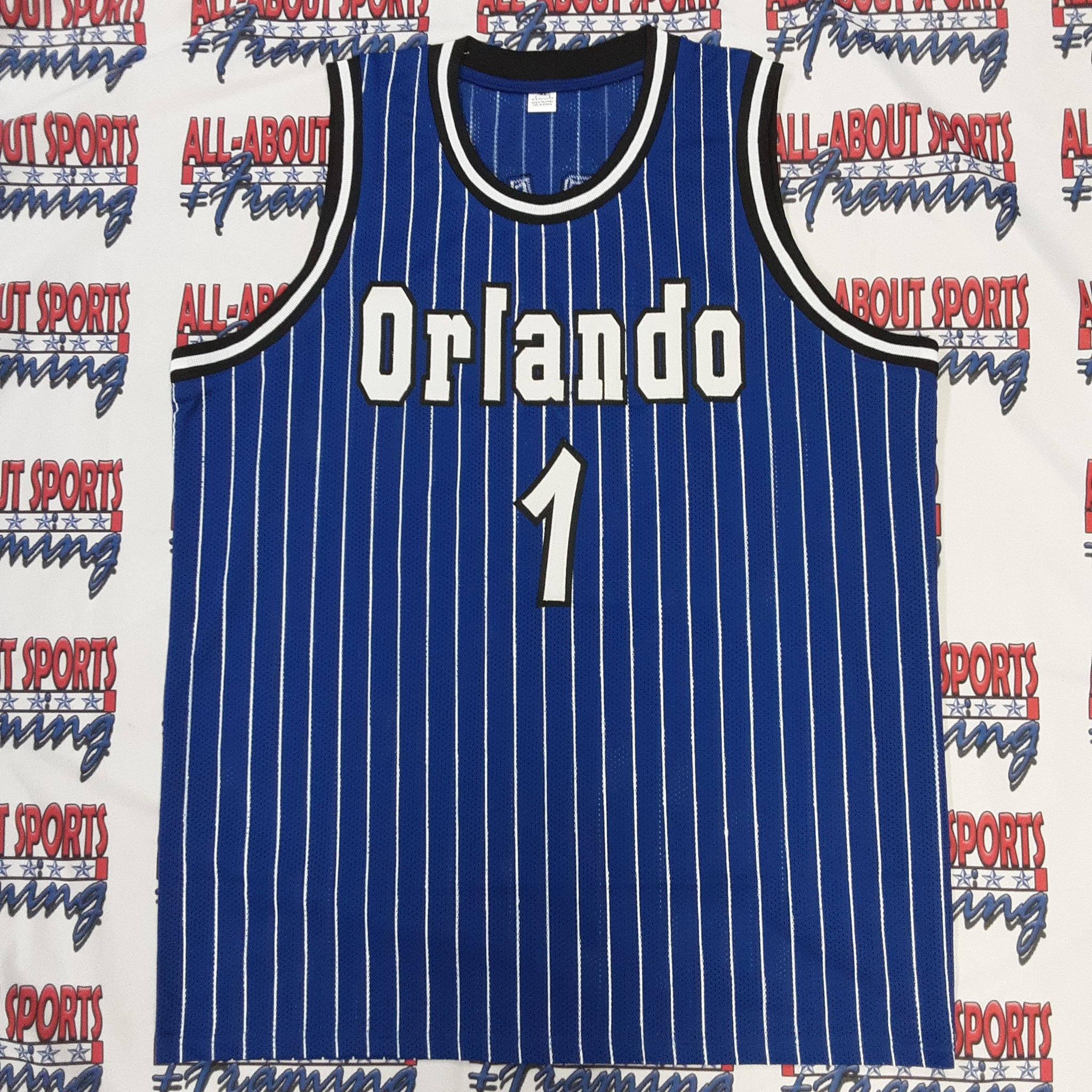 Anfernee (Penny) Hardaway Signed Orlando Magic Jersey (Beckett