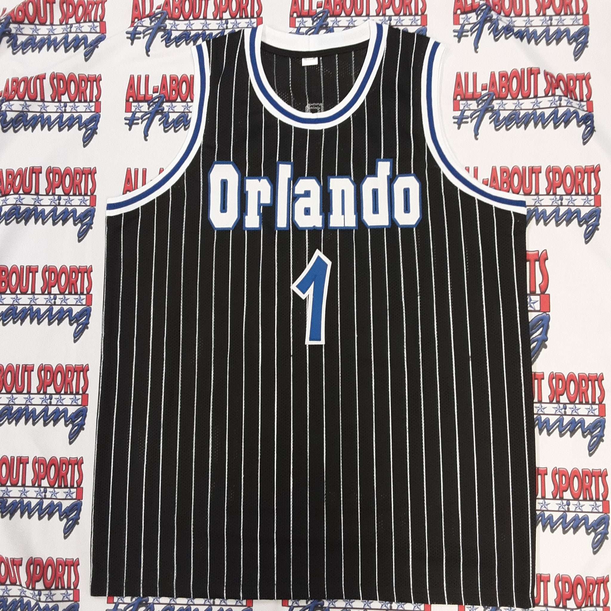 Orlando Magic Anfernee Penny Hardaway Autographed Blue Authentic