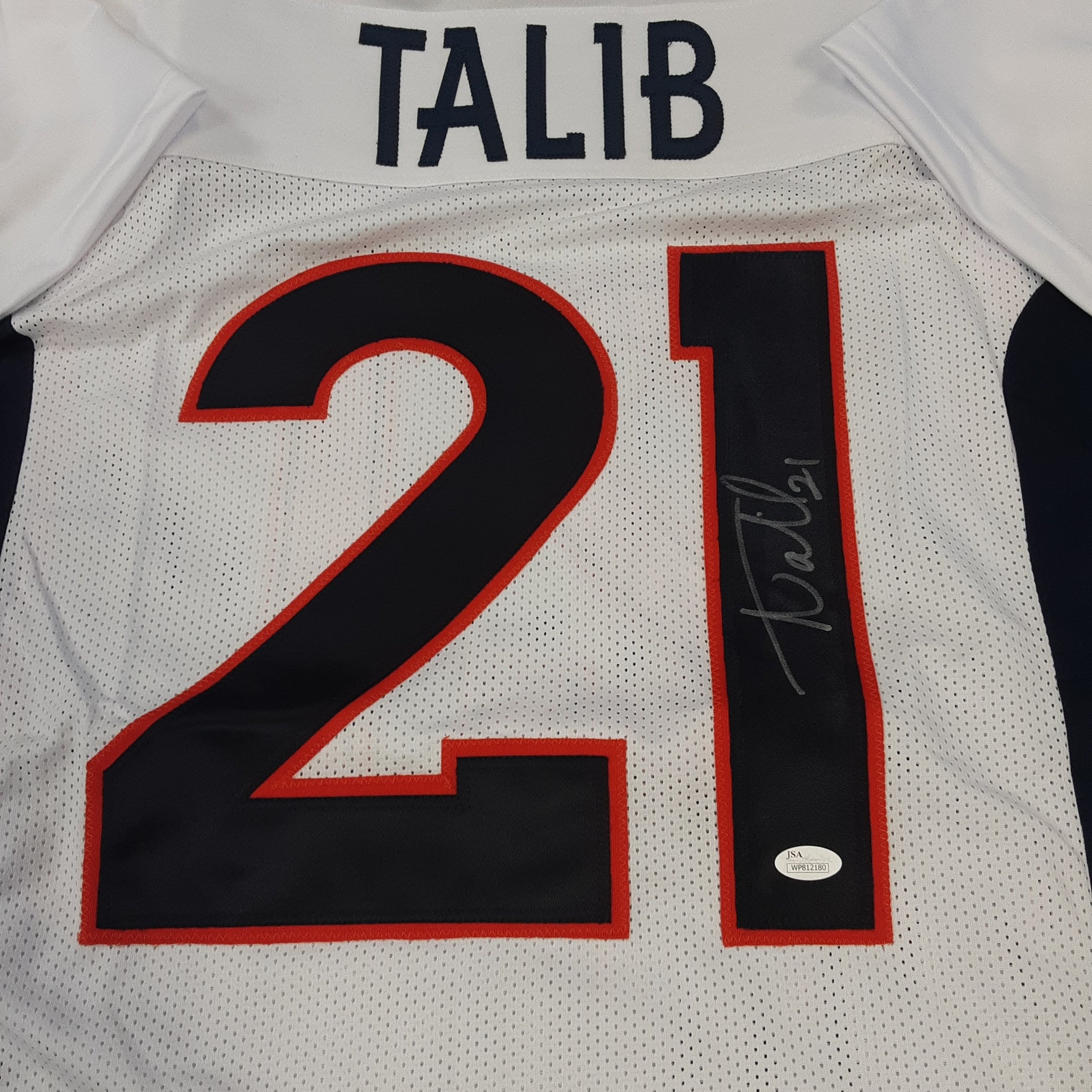 Aqib talib white jersey hotsell