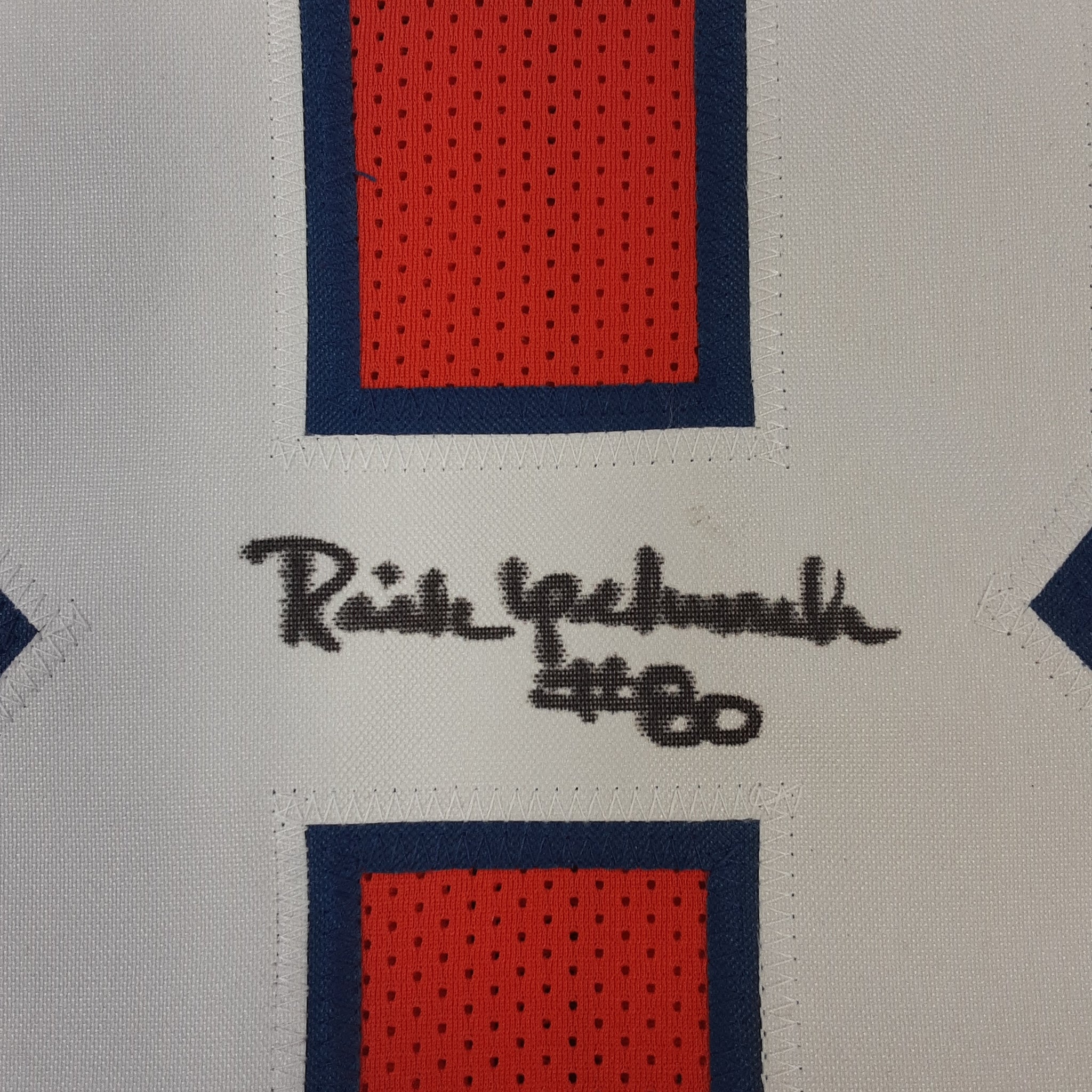 Rick Upchurch Authentic Signed Pro Style Jersey Autographed Beckett