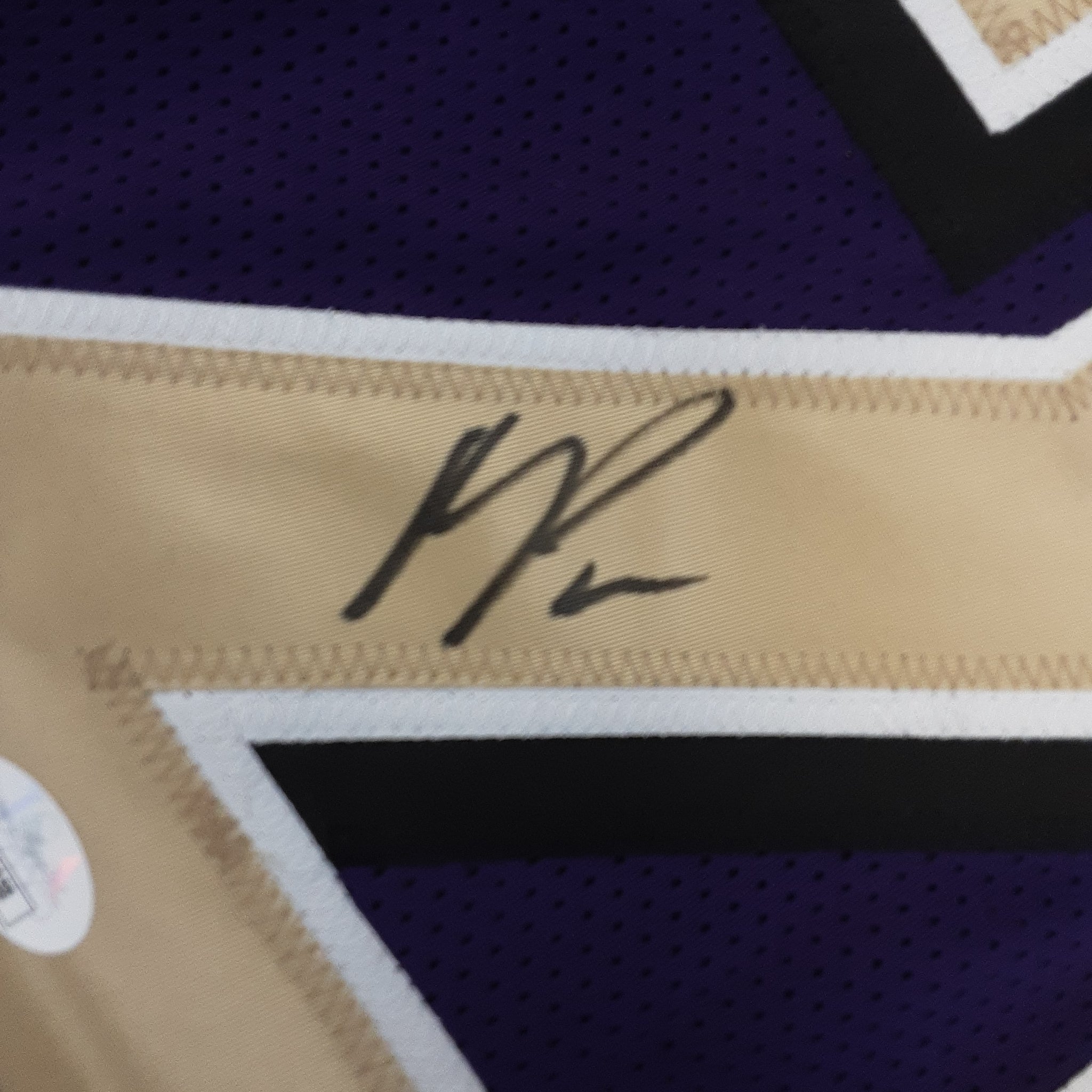 Marcus Peters Authentic Signed Pro Style Jersey Autographed JSA-