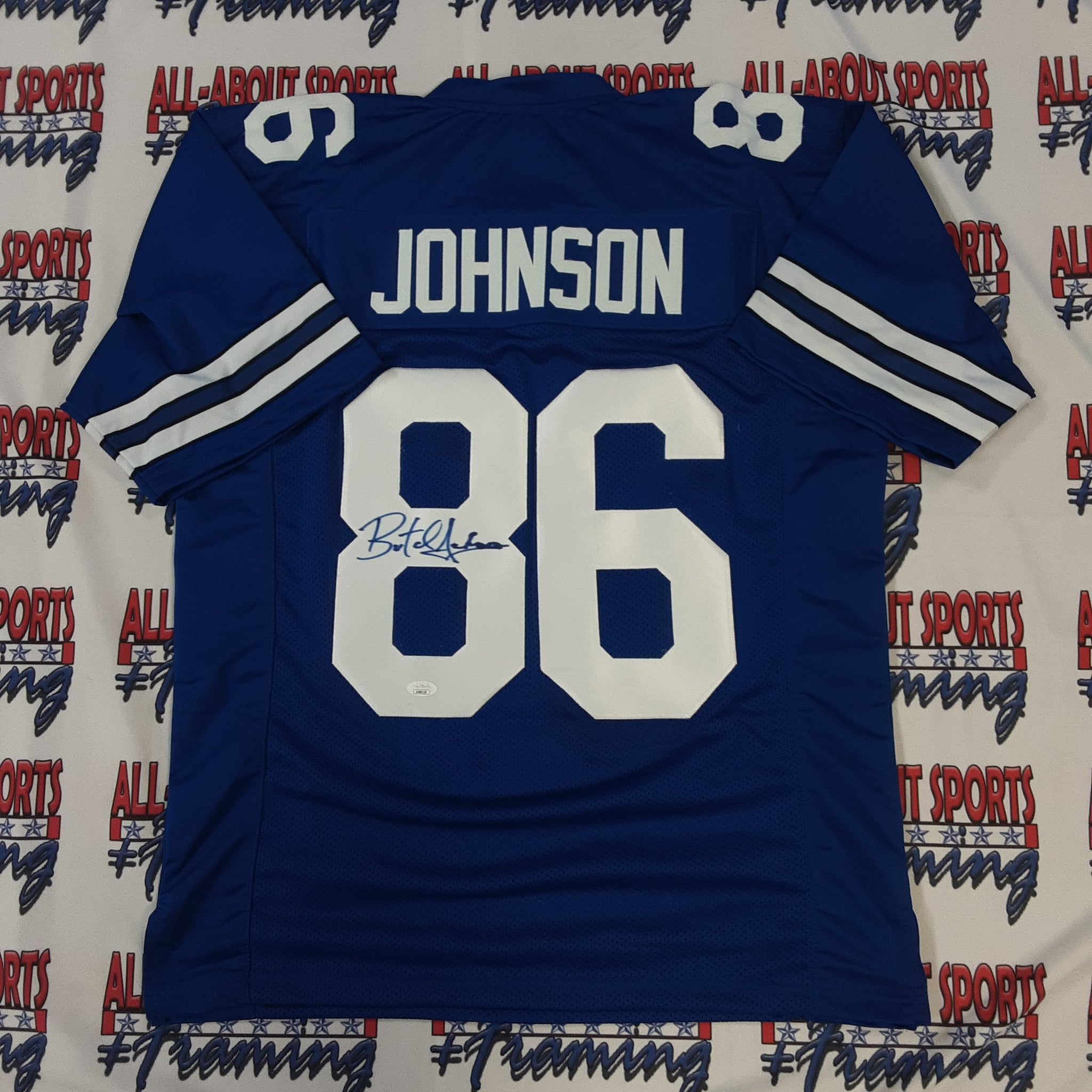 Butch Johnson Authentic Signed Pro Style Jersey Autographed JSA