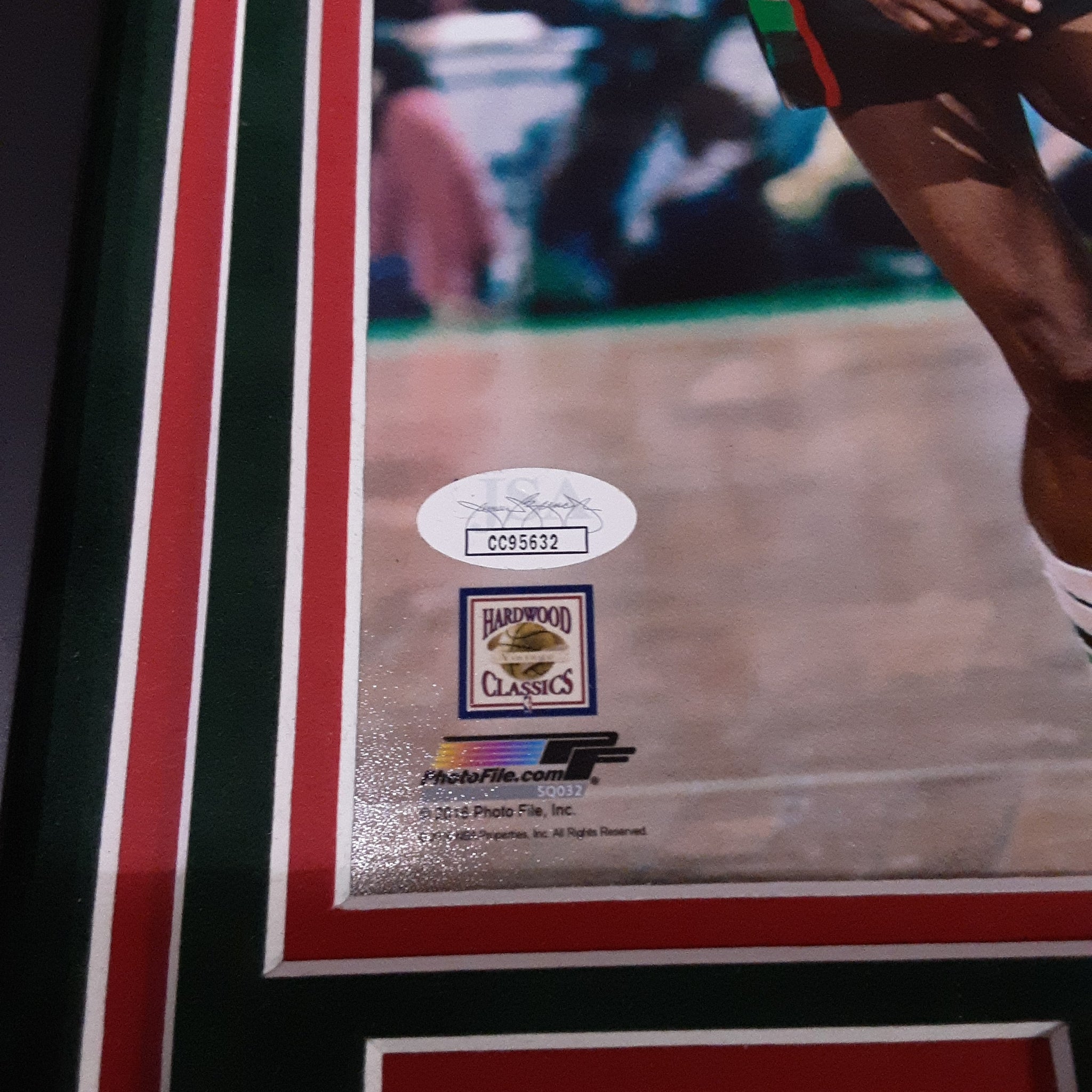 Sidney Moncrief Authentic Signed Framed 8x10 Photo Autographed JSA-