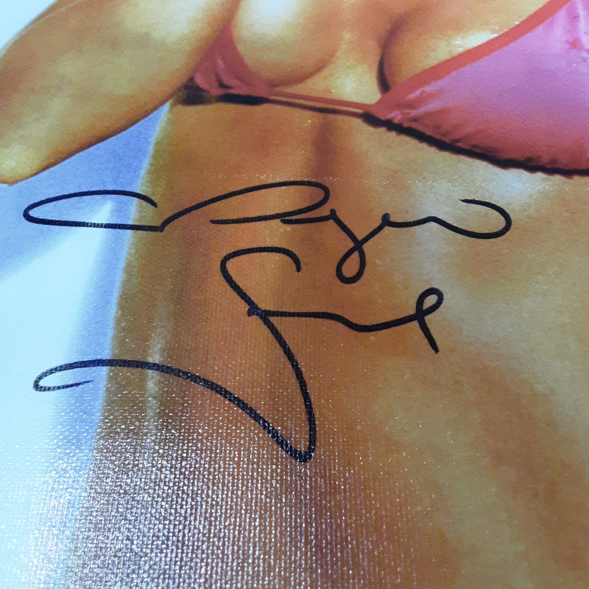 Megan Fox Authentic Signed Framed 16x20 Photo Autographed PSA DNA-