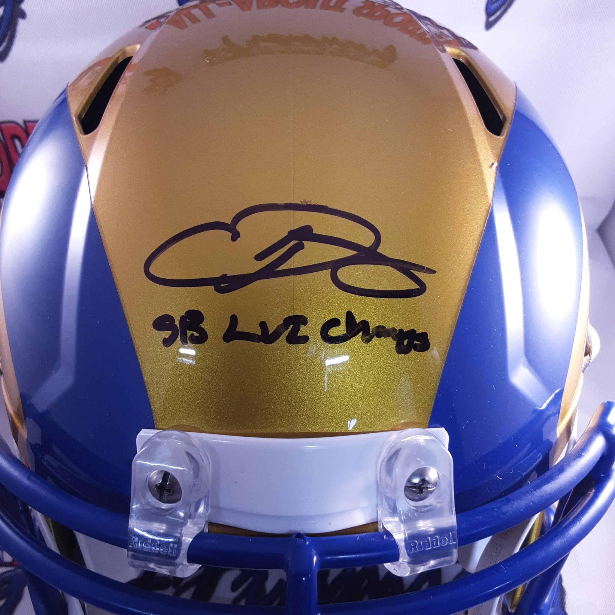 Odell Beckham Jr. Signed Autographed Full-size Replica Helmet Beckett-