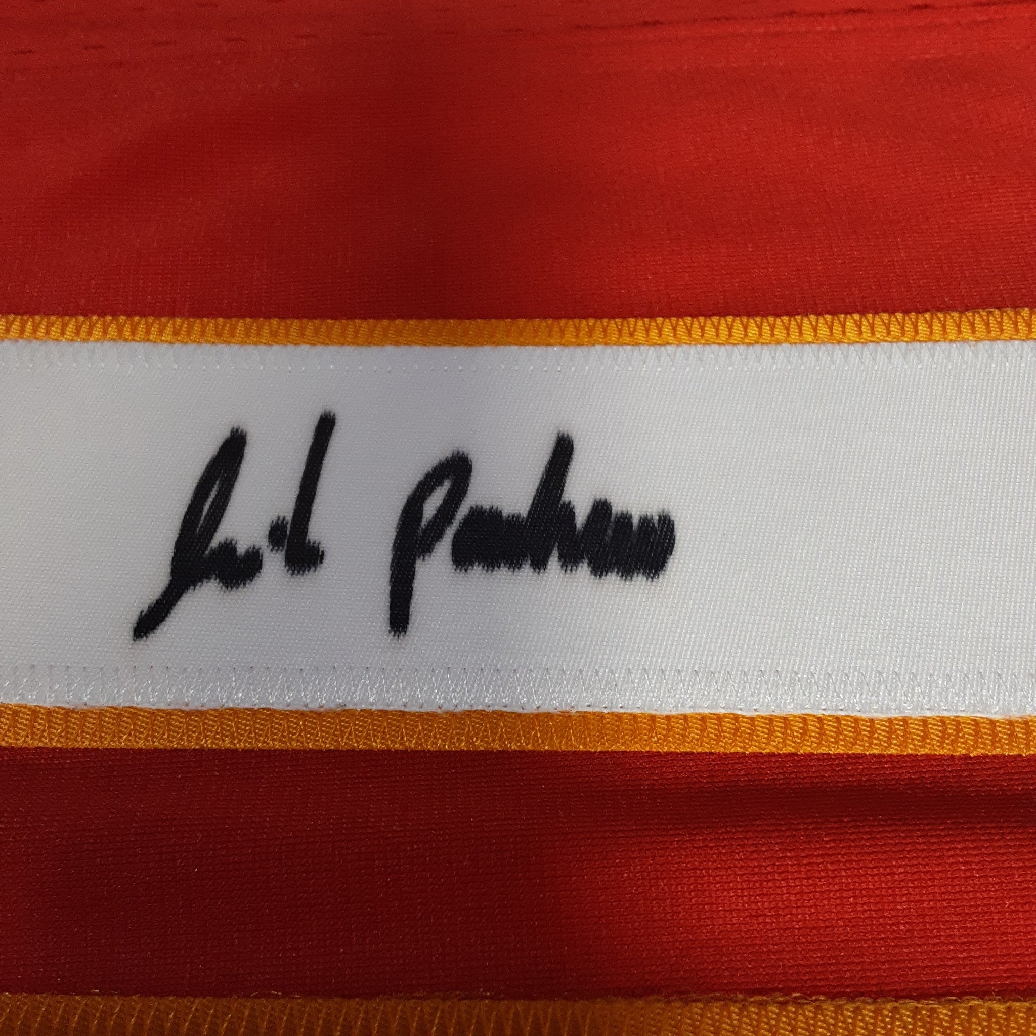 Isiah Pacheco Authentic Signed Pro Style Jersey Autographed JSA