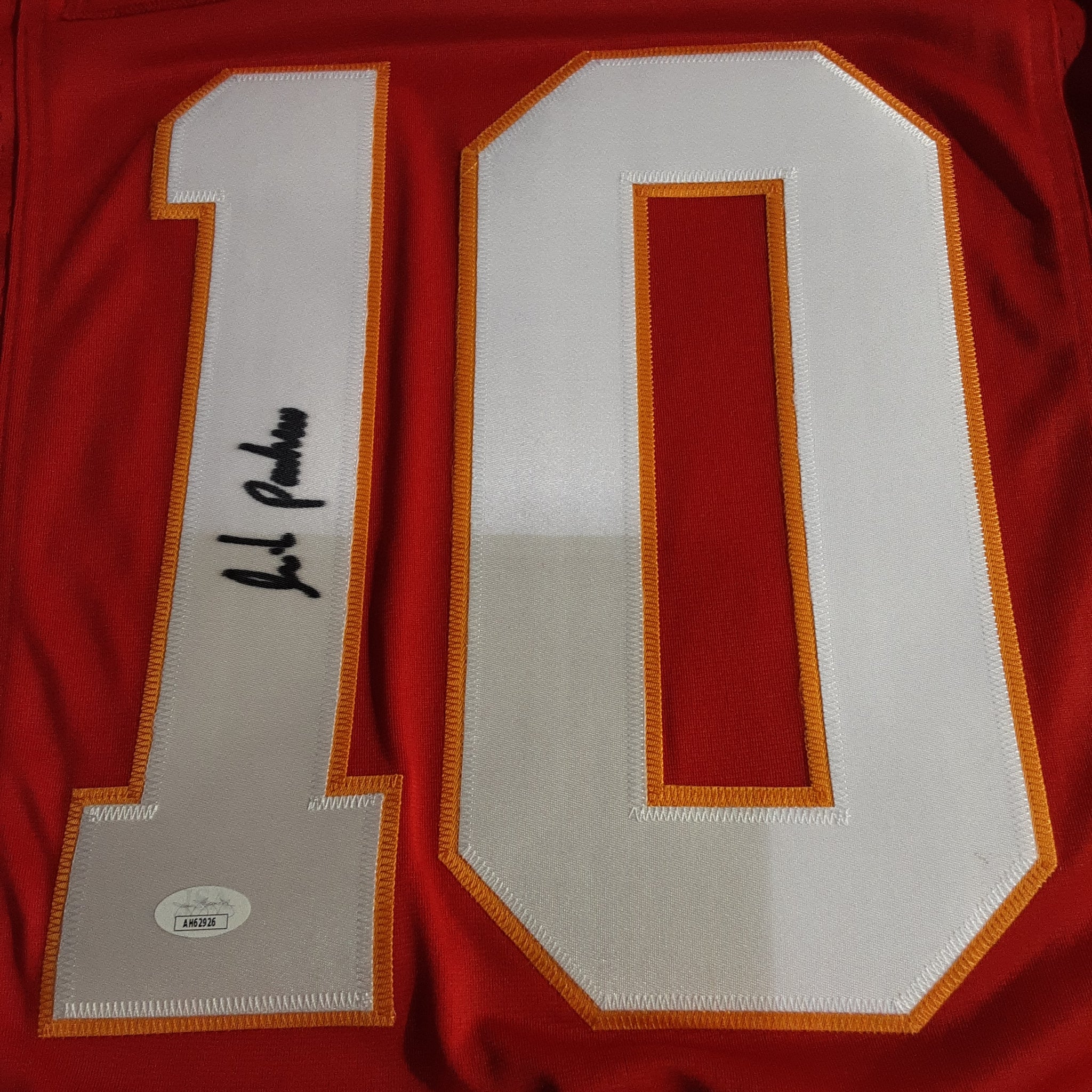 Marcus Peters Authentic Signed Pro Style Jersey Autographed JSA