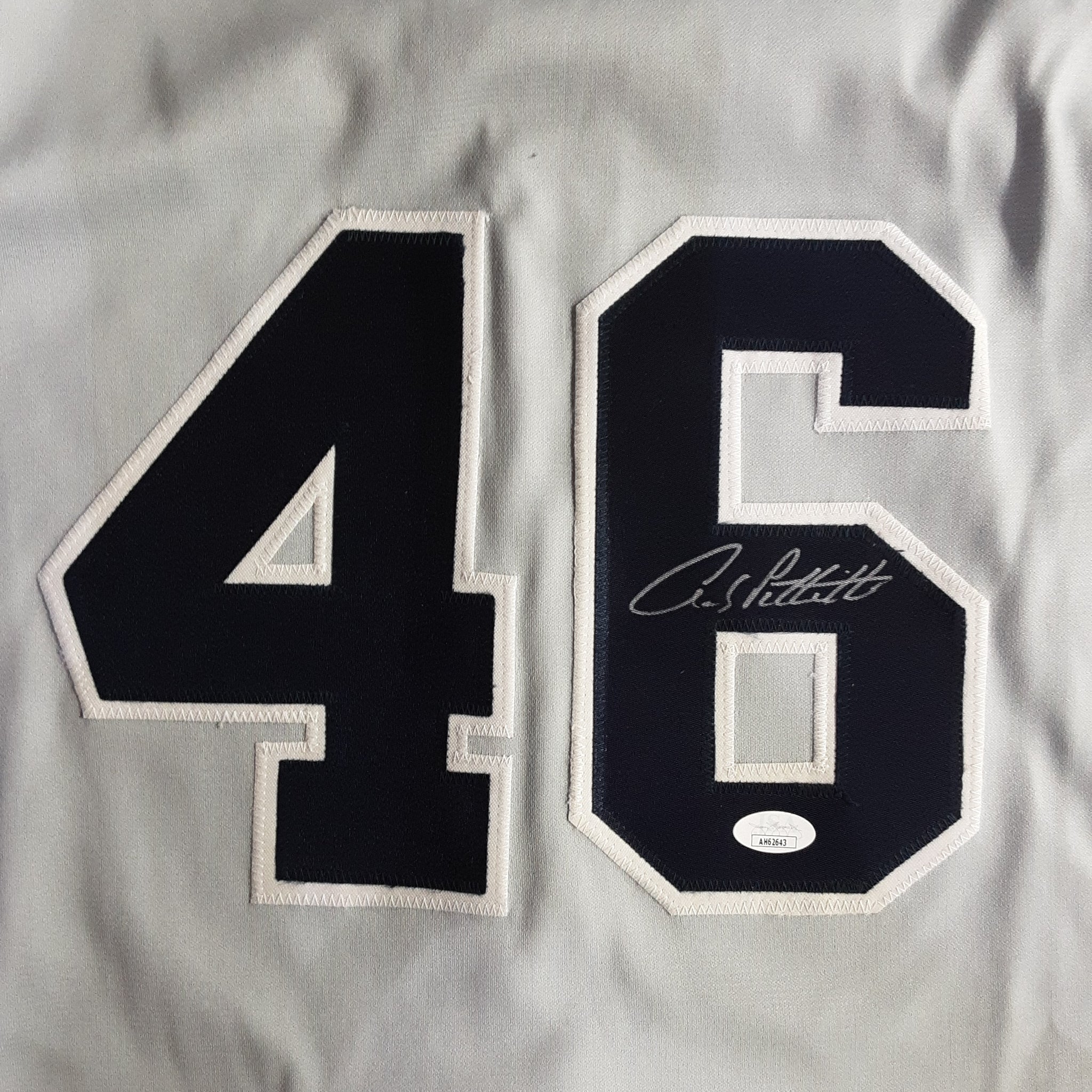 Andy Pettitte Authentic Signed Pro Style Jersey Autographed JSA