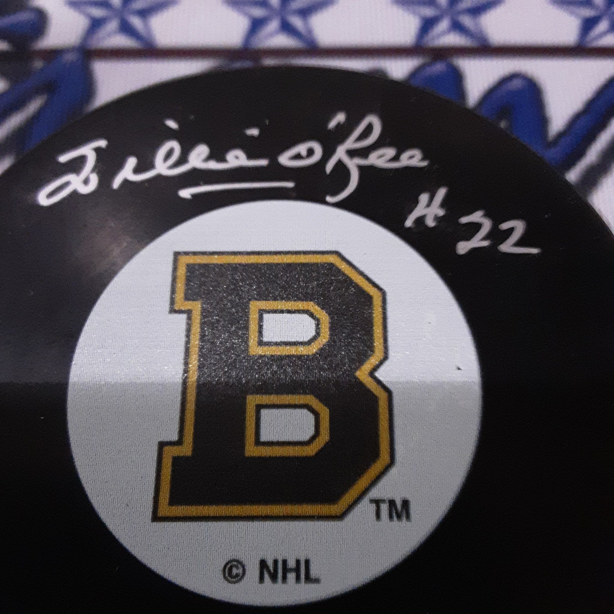 Willie O'Ree Authentic Signed Hockey Puck Autographed JSA