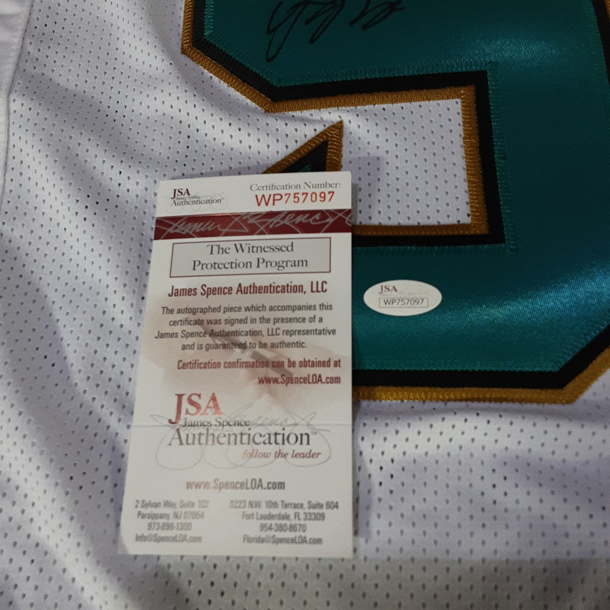 Yannick Ngakoue Authentic Signed Pro Style Jersey Autographed JSA R1
