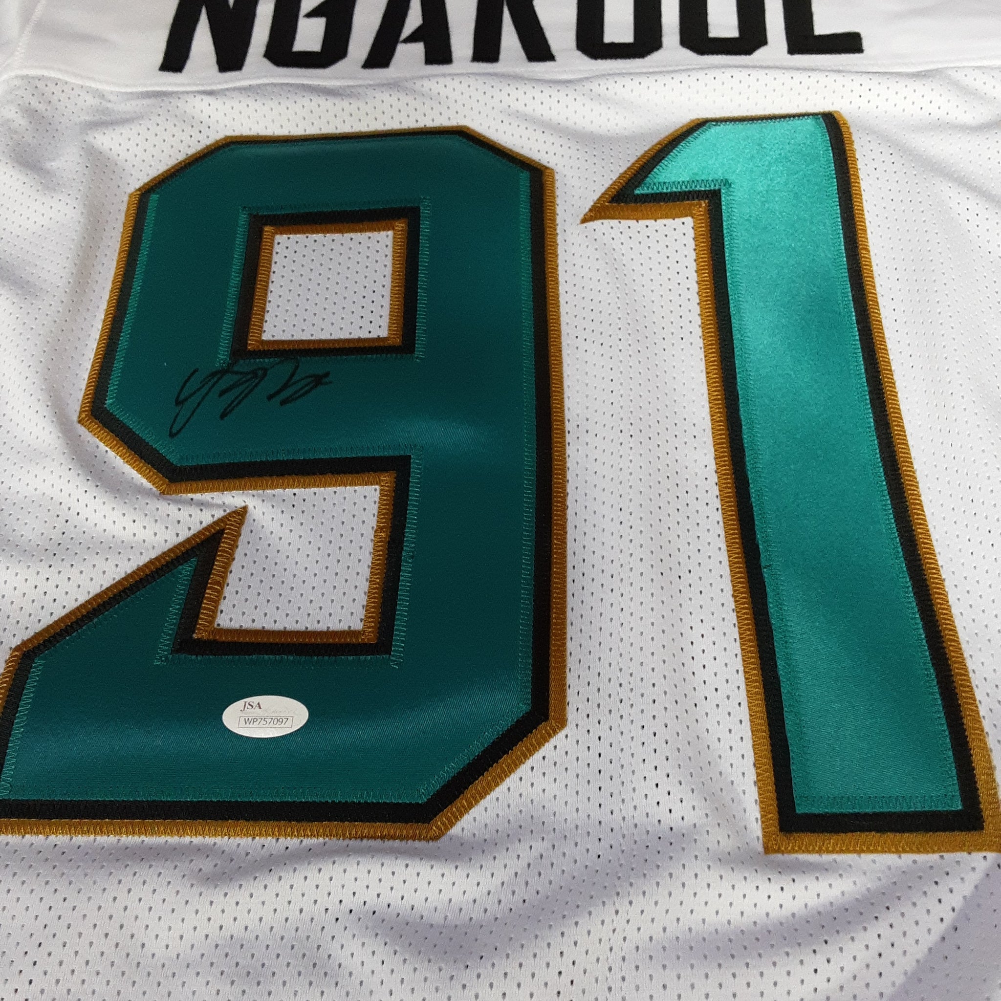Yannick Ngakoue Authentic Signed Pro Style Jersey Autographed JSA R1