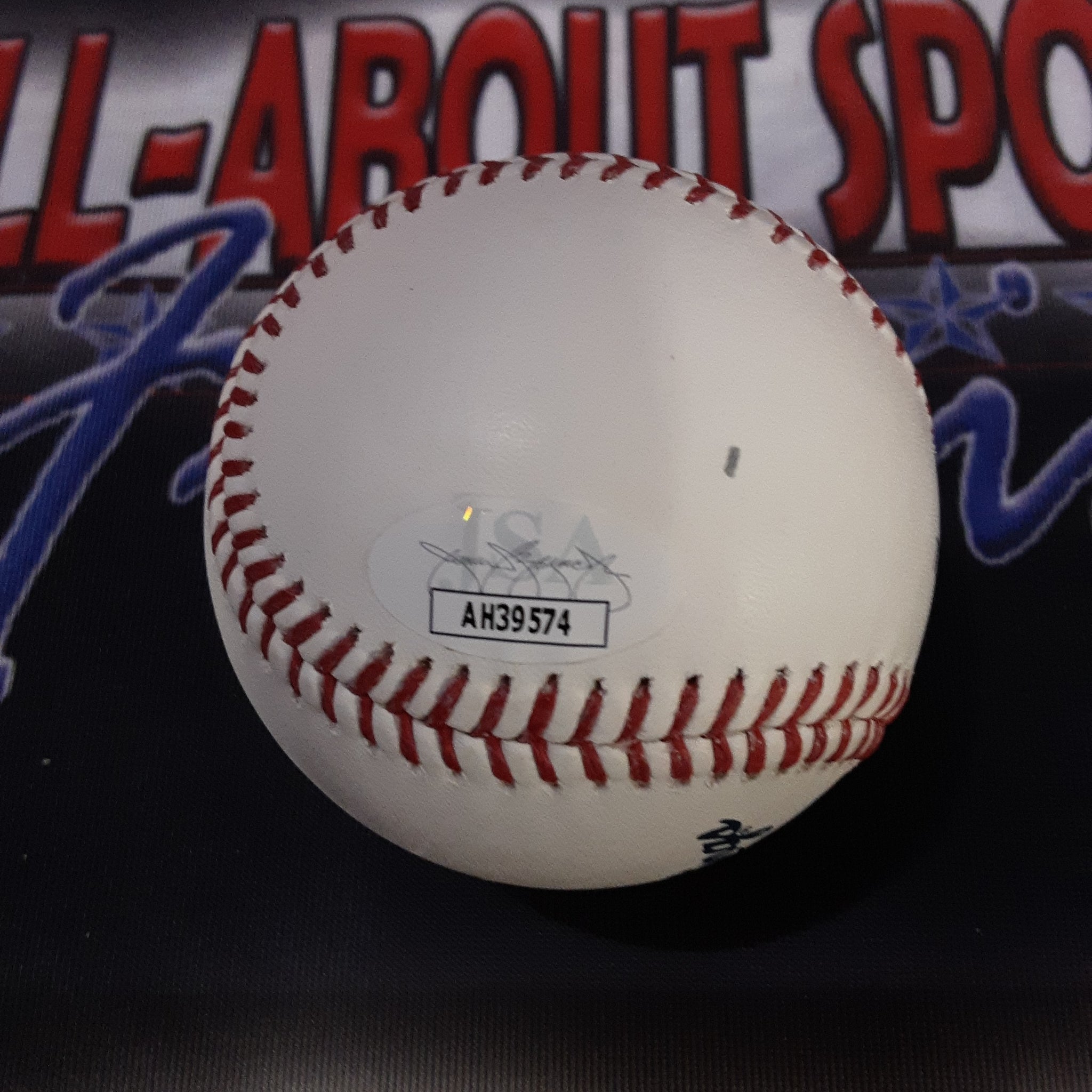 Pete Rose Authentic Signed Baseball Autographed with Inscription JSA-