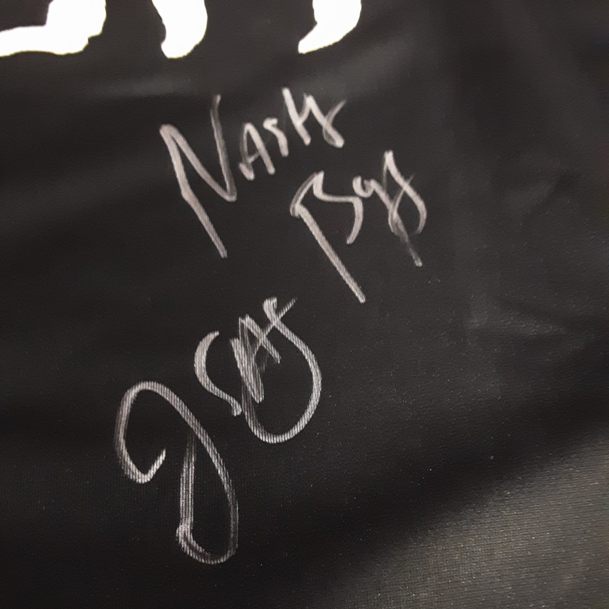 Nasty Boys Brian Knobbs and Jerry Sags Autographed Signed Jersey JSA R1
