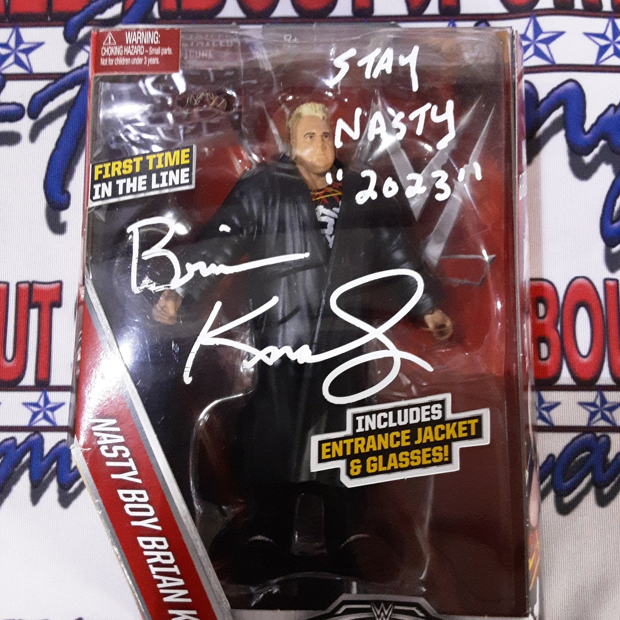 Brian Knobbs and Jerry Sags Autographed Signed Authentic Signed Pop Figure Set JSA-