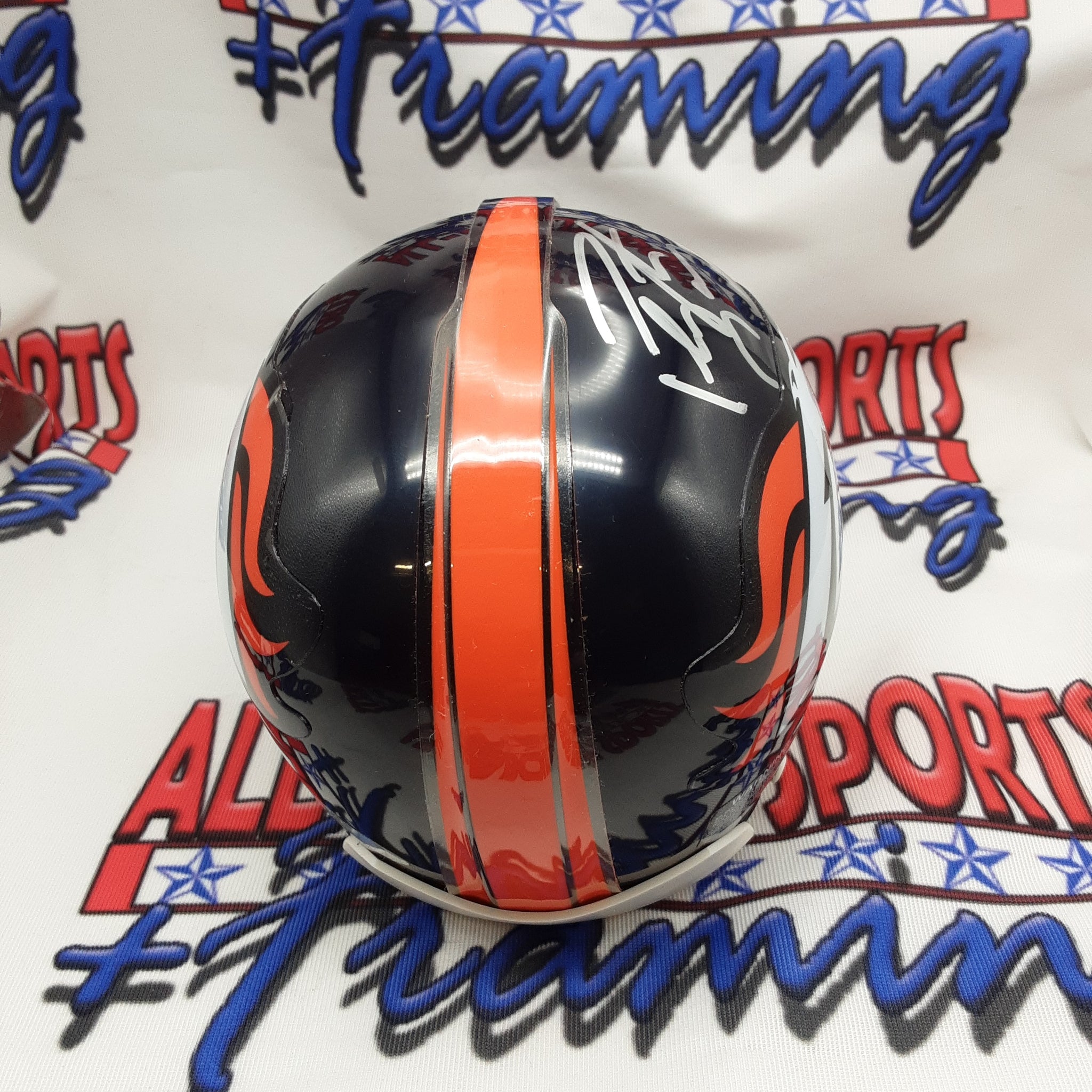 Peyton Manning Authentic Signed Autographed Mini Helmet JSA and Steiner