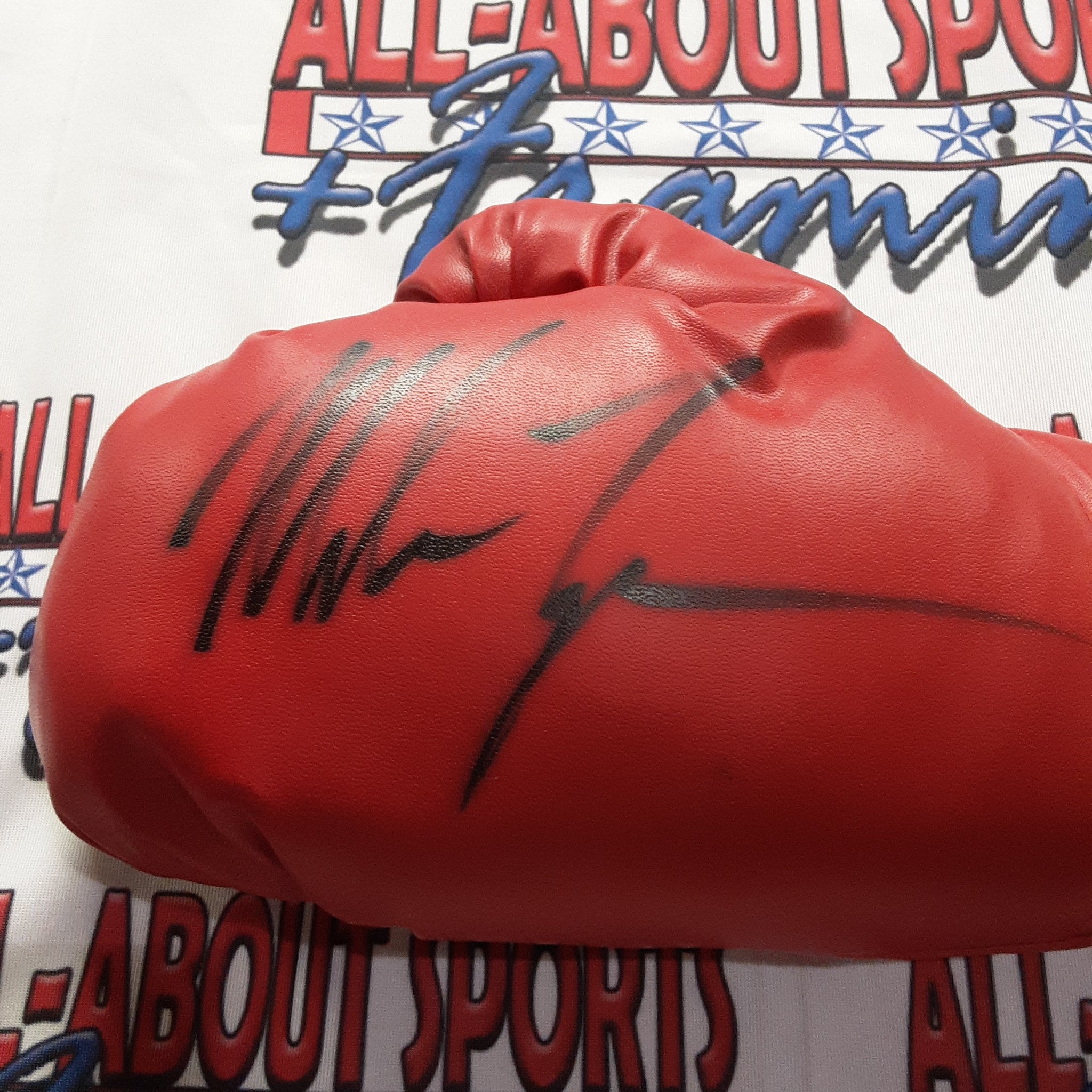 Mike Tyson Authentic Signed Boxing Glove Autographed JSA-