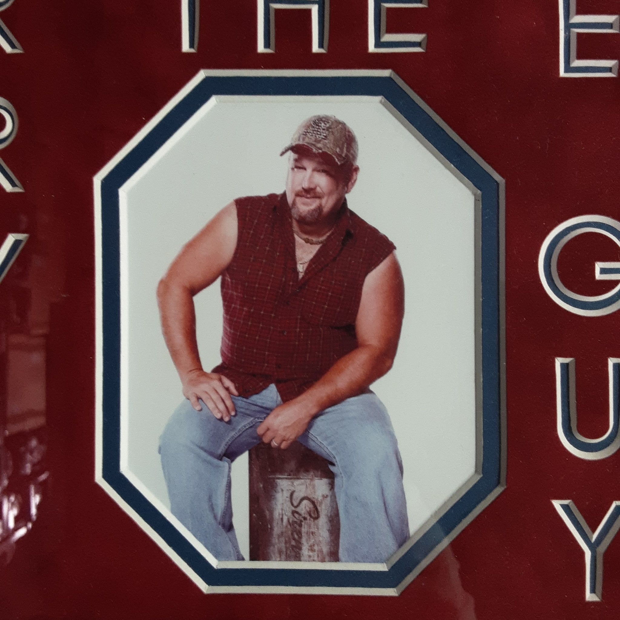 Larry the Cable Guy Authentic Signed Photo Framed 8x10 Collage Autographed PSA-